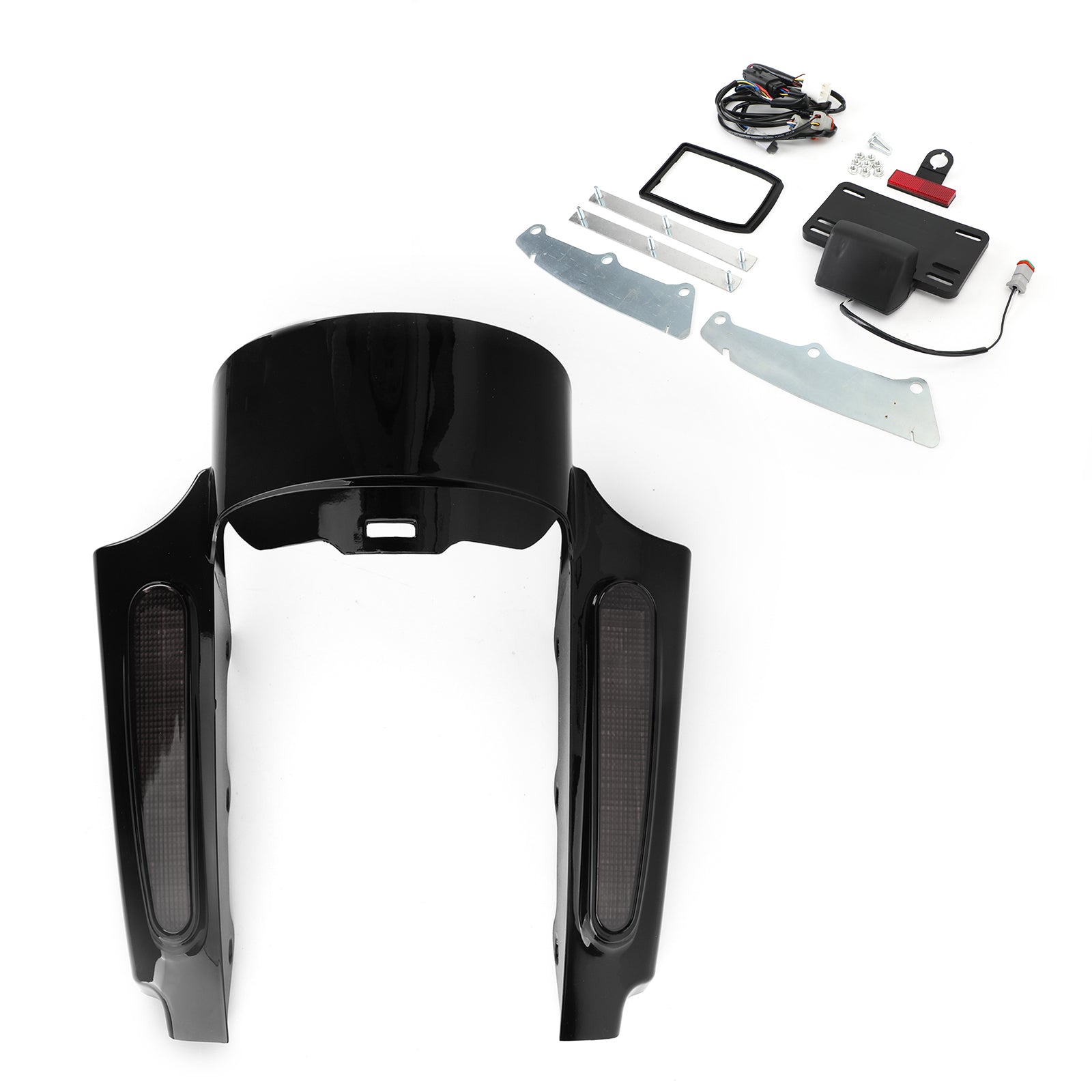 09-13 Touring Electra Road Street Glide Road King Smoke Rear Fender LED Light