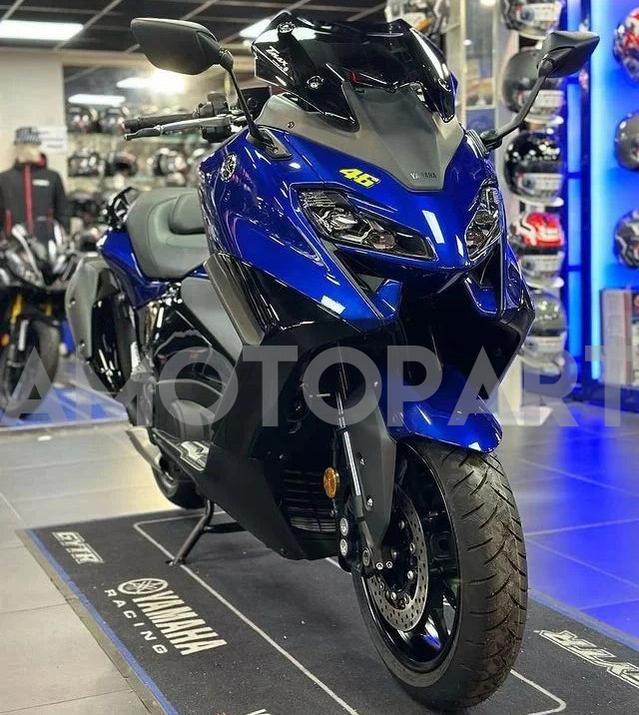 Amotopart 2022-2024 Yamaha TMAX560 Blue Black Fairing Kit