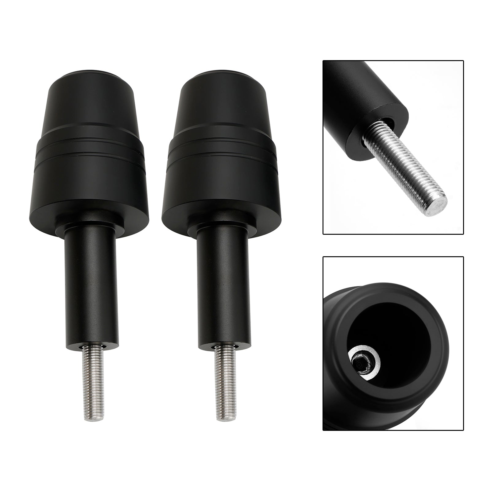 Protectores de marco antichoque deslizantes aptos para Kawasaki Ninja 400 Z900 Zx6R 636 Zx10R