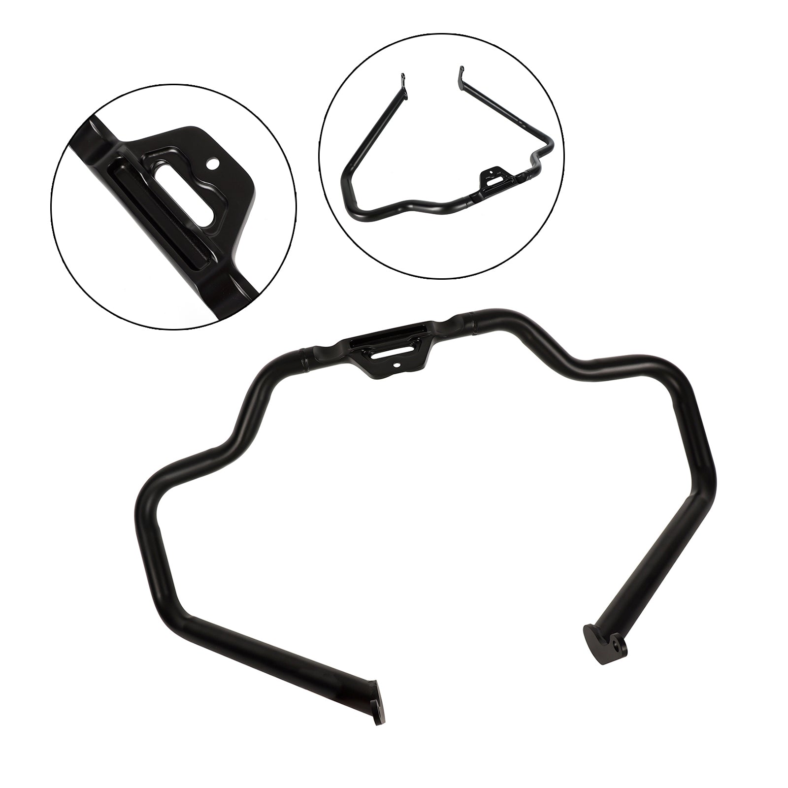 18-23 ソフテイル ファットボーイ ヘリテージ エンジンガード クラッシュバー フレーム プロテクター バンパー