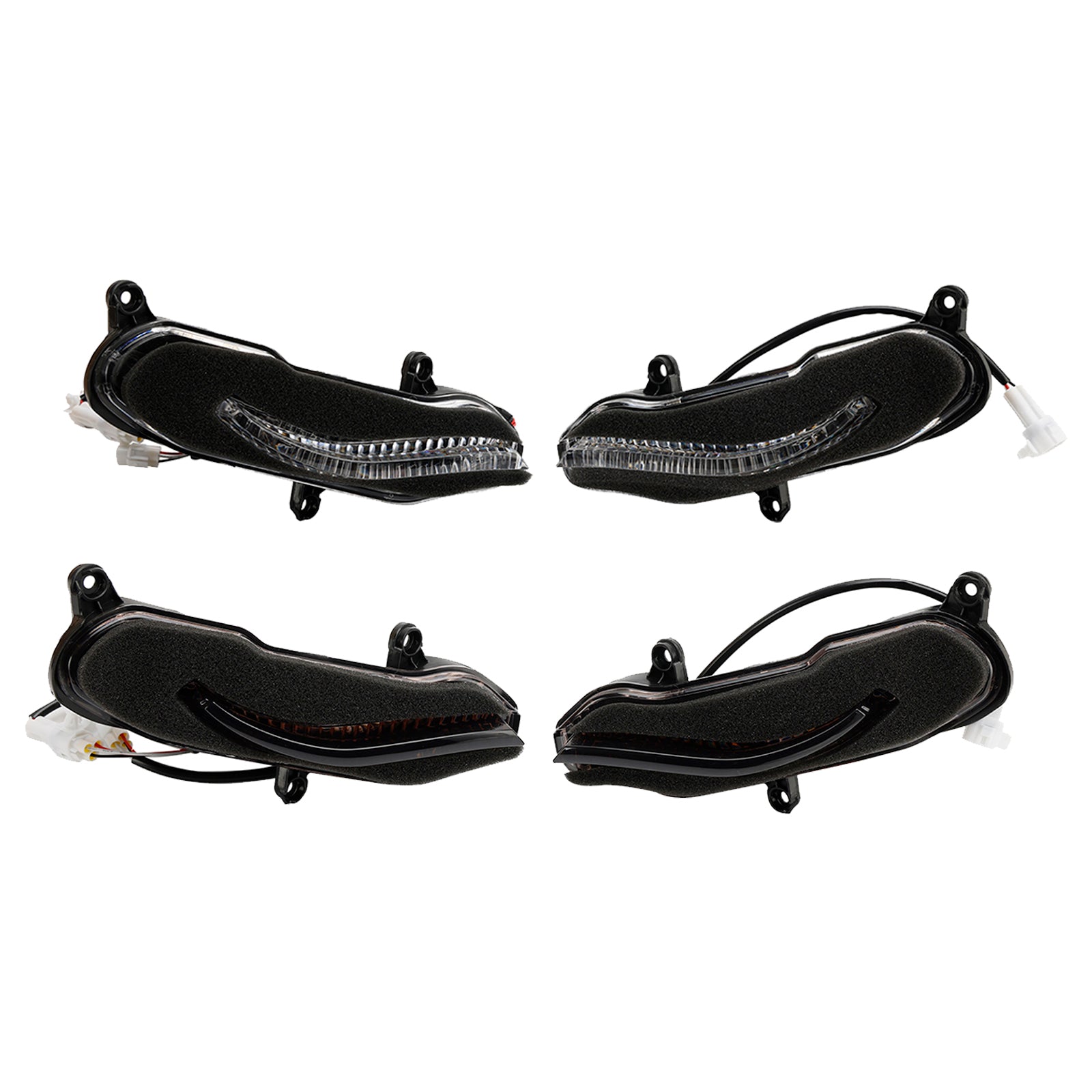 Plante du phare avant Protecteur LED pour Yamaha YZF-R6 YZF R6 2017 Smoke