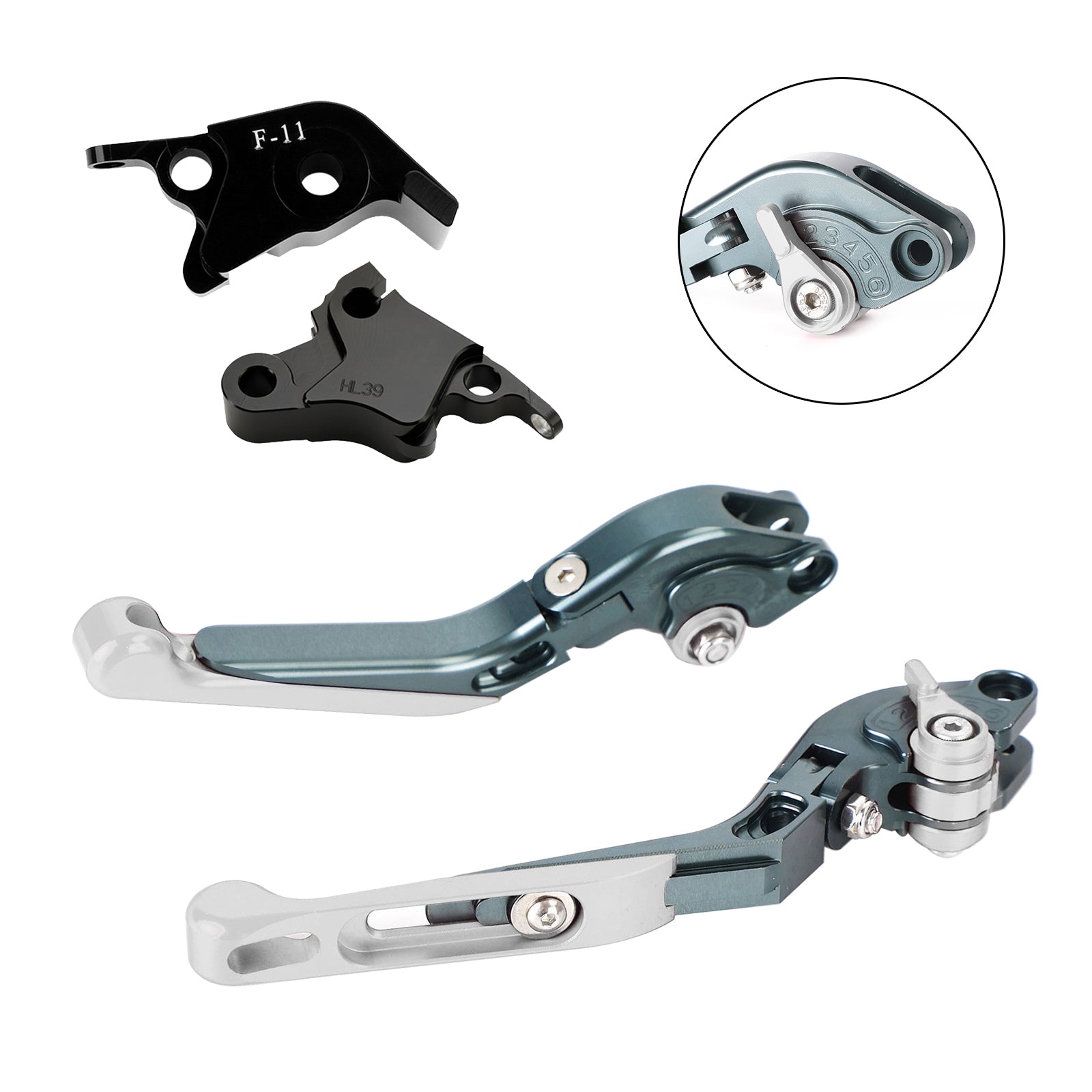 2021-2024 CFMOTO 700CL-X Sport Adjustable Clutch Brake Lever