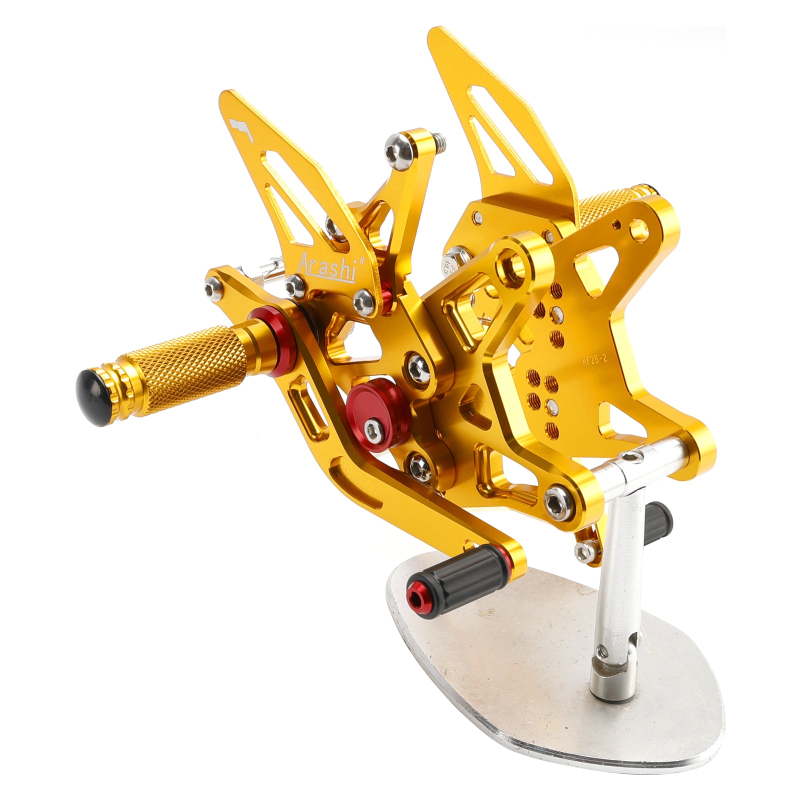 2024-2025 Kawasaki Ninja ZX6R ZX636 CNC Aluminum Rearsets Footpegs