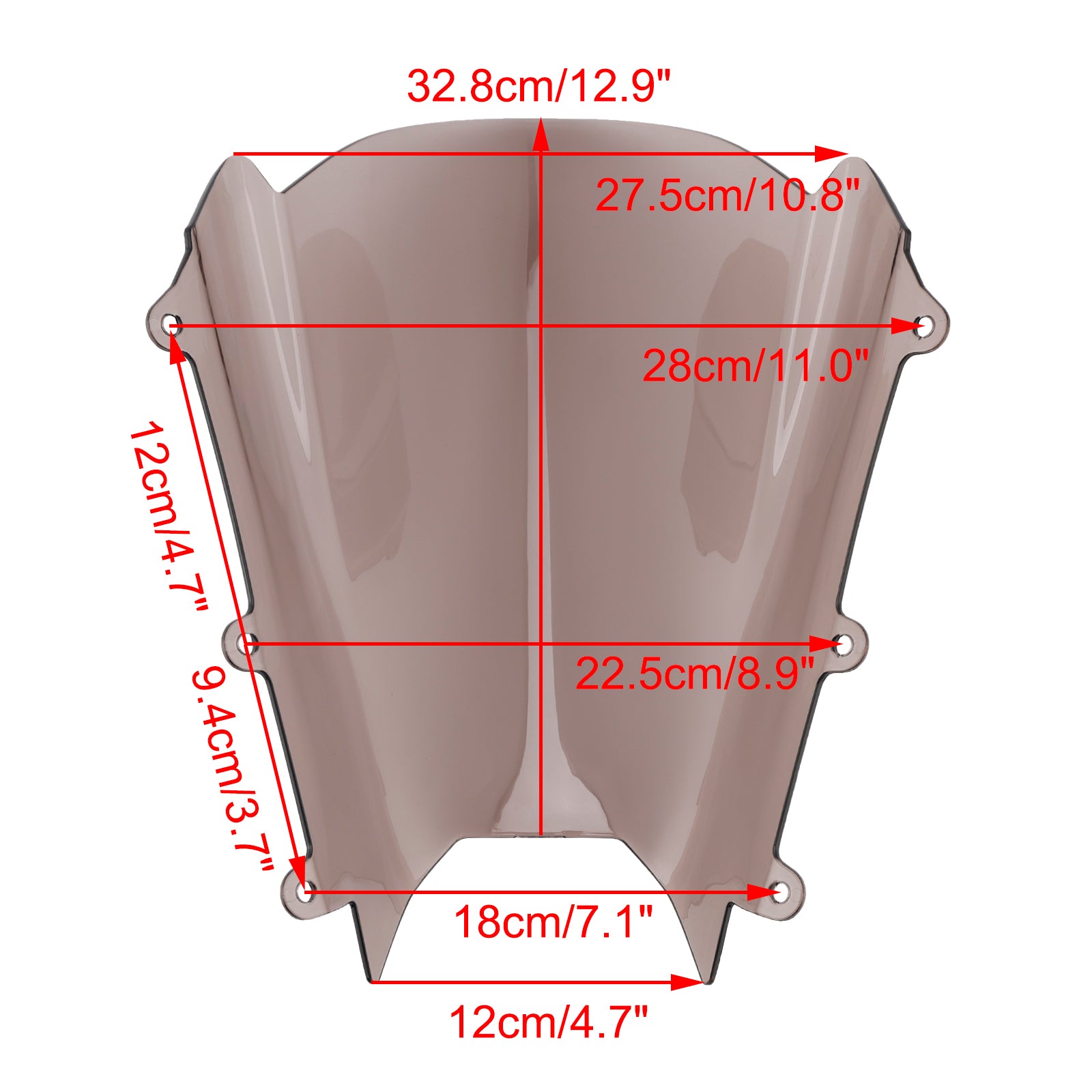 2024-2025 Suzuki GSX-8R Windshield WindScreen fit