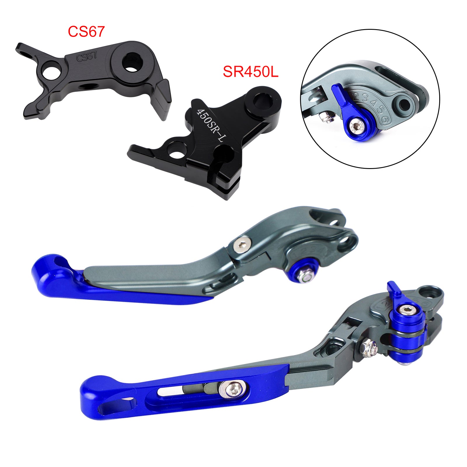 2024-2026 VOGE DS900X 900DSX Adjustable Clutch Brake Lever