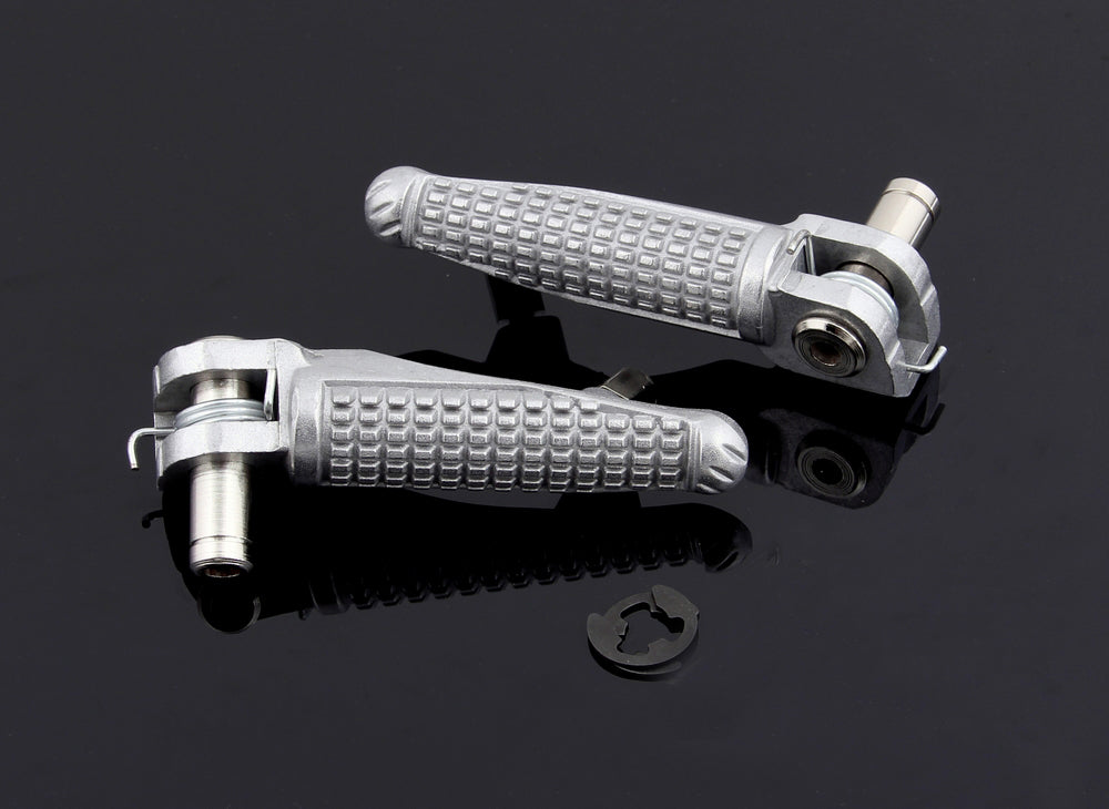 04-12 Kawasaki ZX6R 03-12 ZX10R Front Bracket Footrest Footpeg Left Right