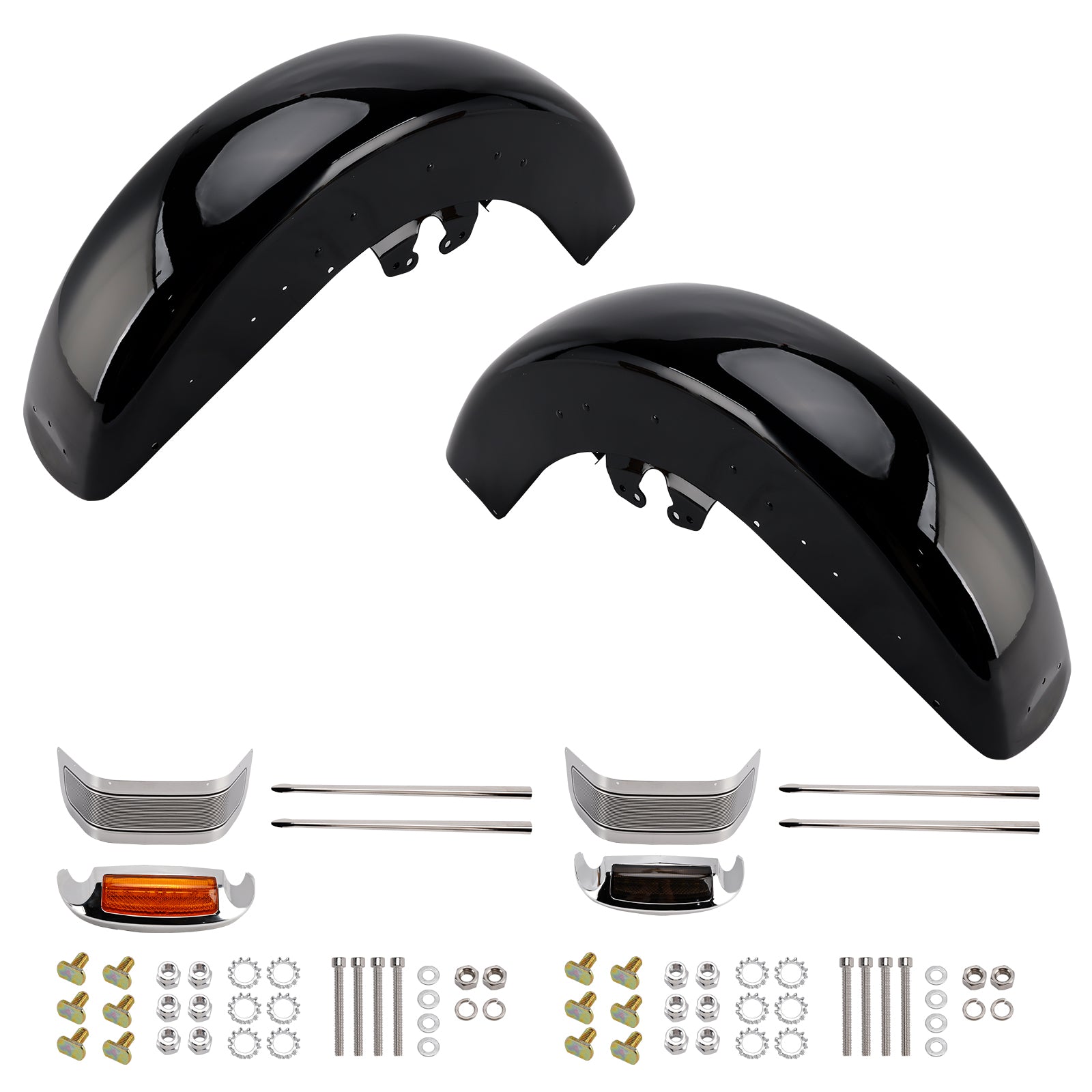 2014-2024 Harley Touring Electra Glide Ultra Limited Steel Front Fender Mudguard