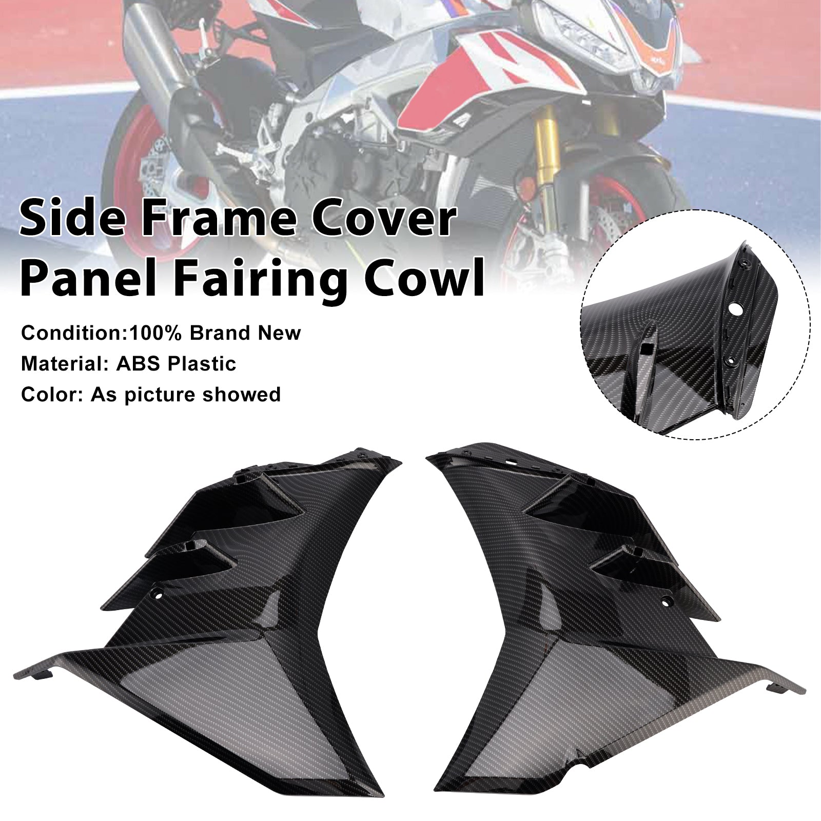 2021-2024 Aprilia RSV4 Side Frame Cover Panel Fairing Cowl