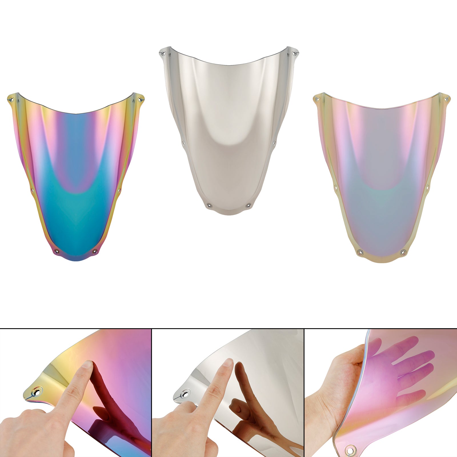 06-10 ヤマハ RS125 ABS オートバイ フロントガラス フロント スクリーン