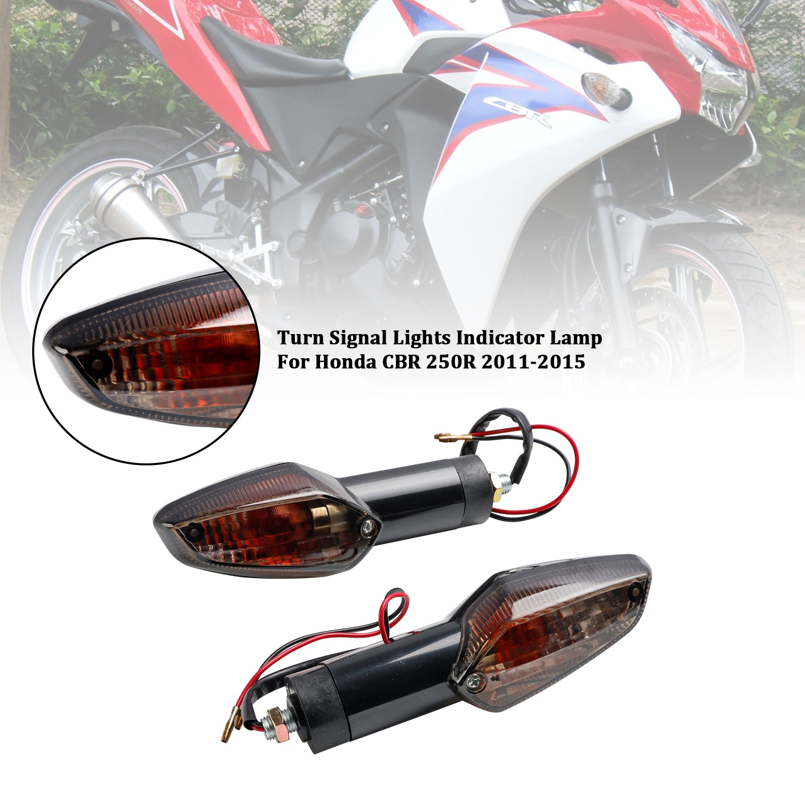 Honda CBR 250R 300R CBF 125 150 CB300 Turn Signal Lights Indicator Lampe