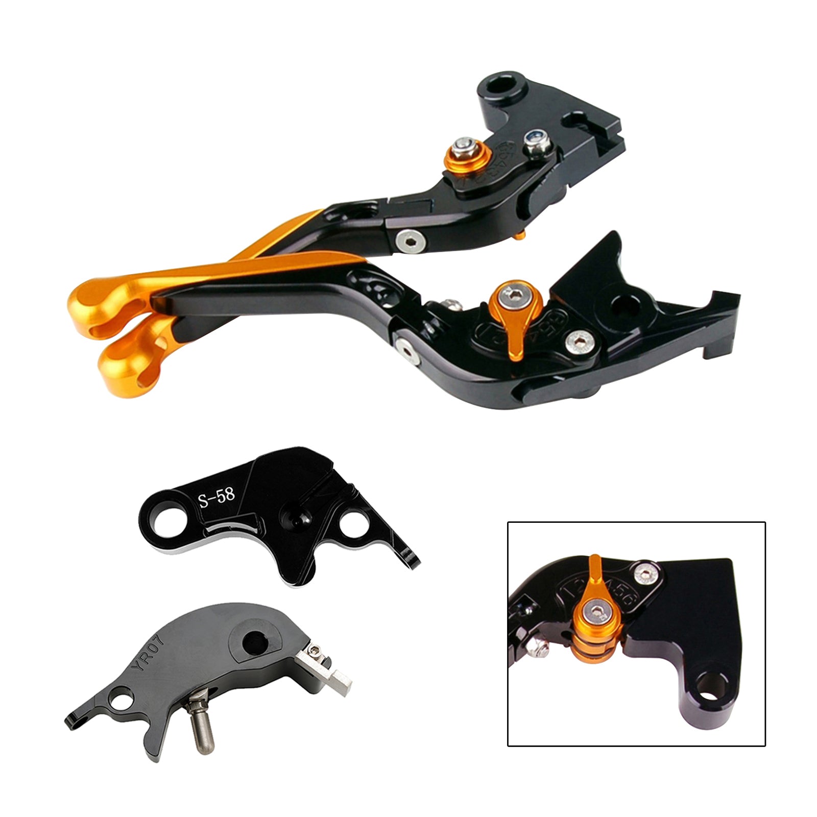 22-23 YAMAHA YZF R7 MT-10/SP FZ-10/SP Adjustable Clutch Brake Lever