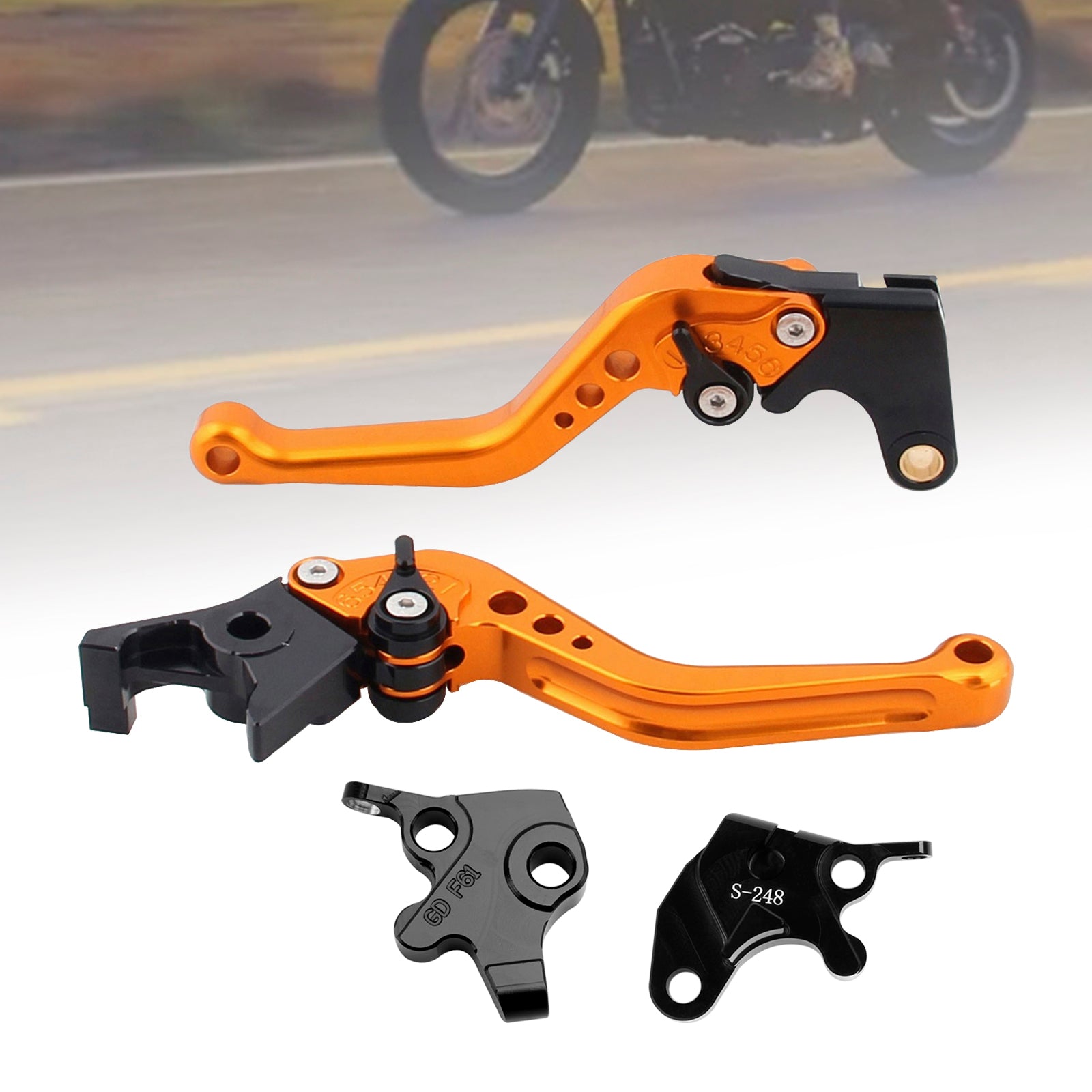 YAMAHA YZF R125 2008-2011 NEW Short Clutch Brake Lever