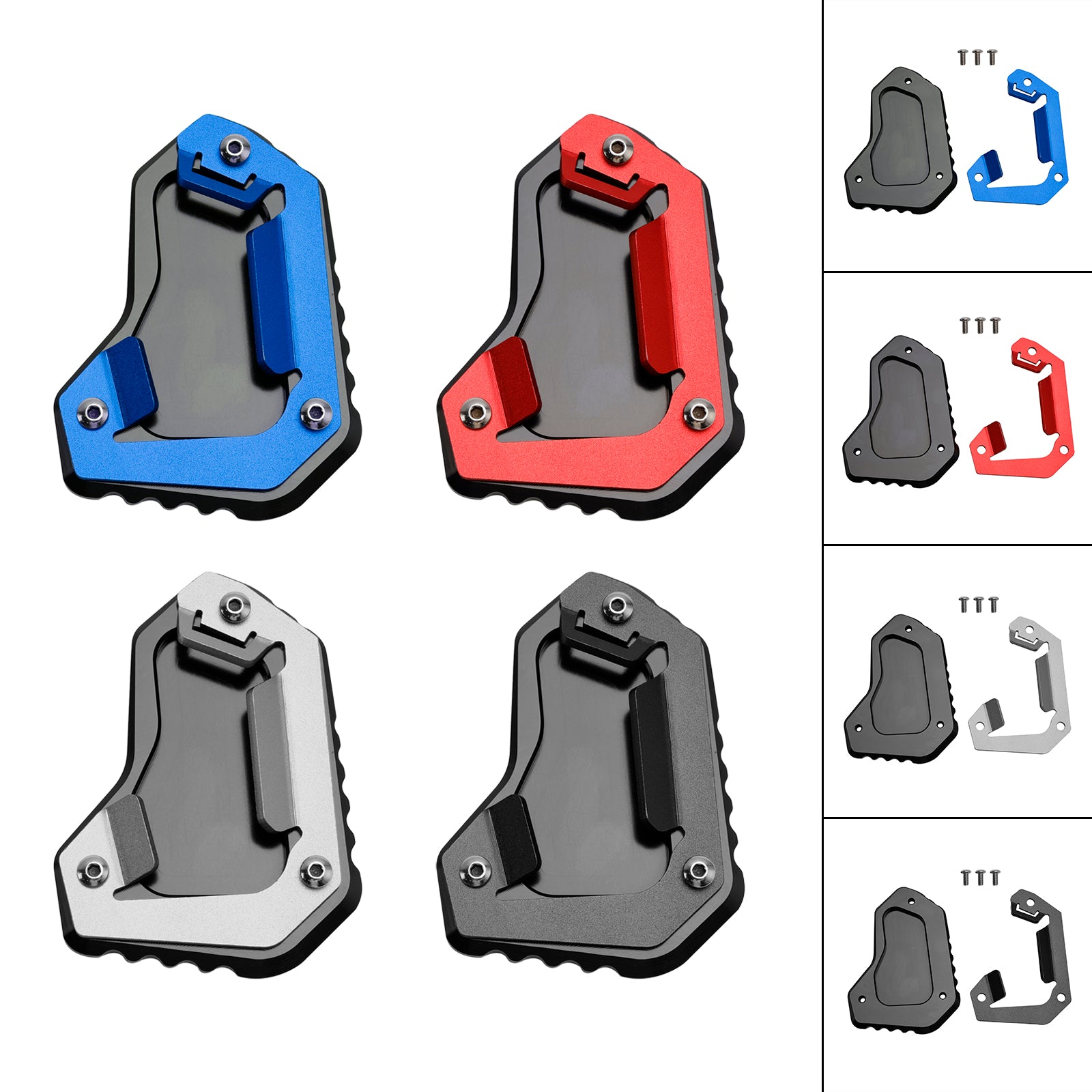 12-15 Tiger 1200 Explorer (V13VG) Plante de placa de aumento de kickstand