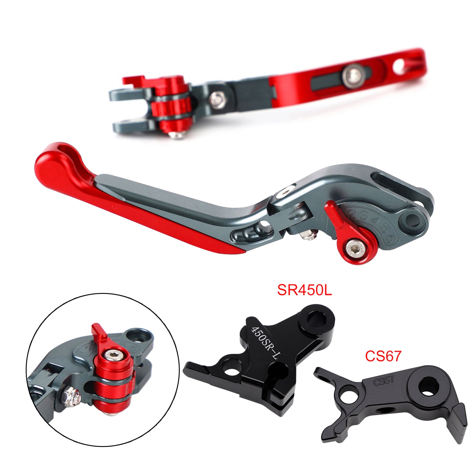 2024-2026 VOGE DS900X 900DSX Adjustable Clutch Brake Lever