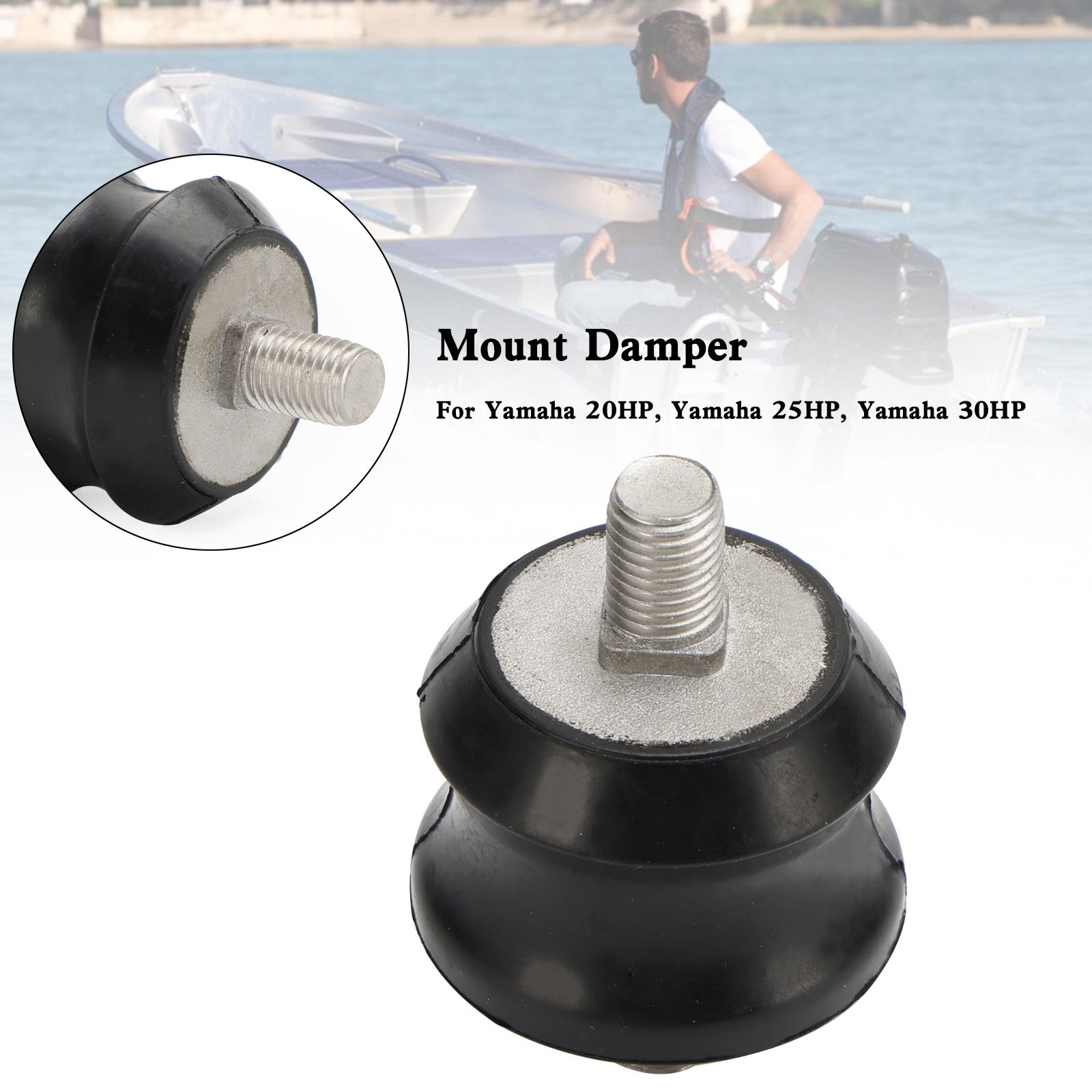 664-44514-00-94 amortisseur de montage supérieur supérieur pour yamaha 20HP 25HP 30HP