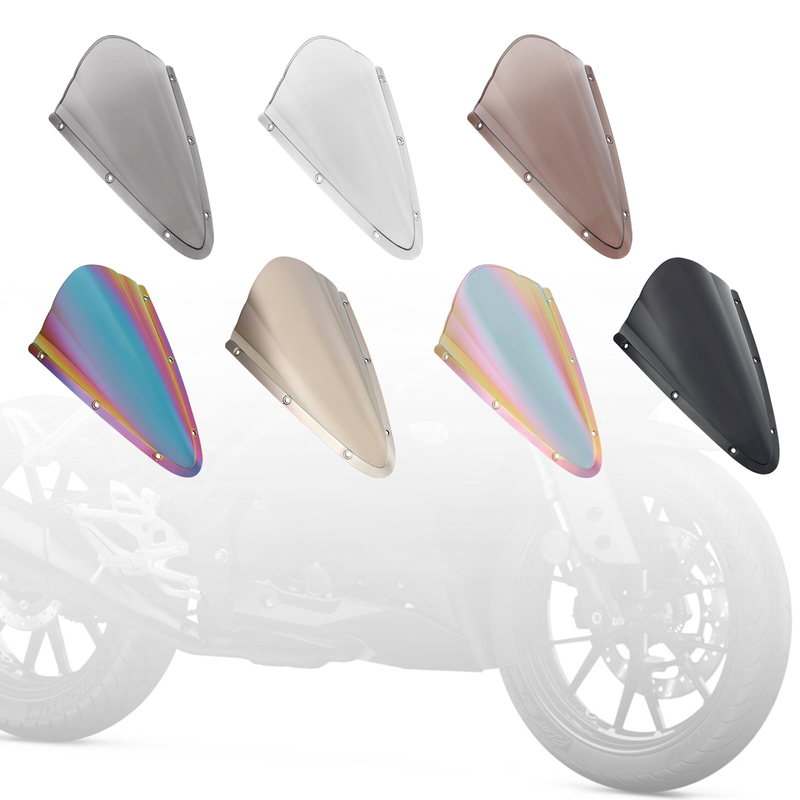 14-18 YAMAHA R125 ABS MONTOCYCILENT Windshield Windscreen