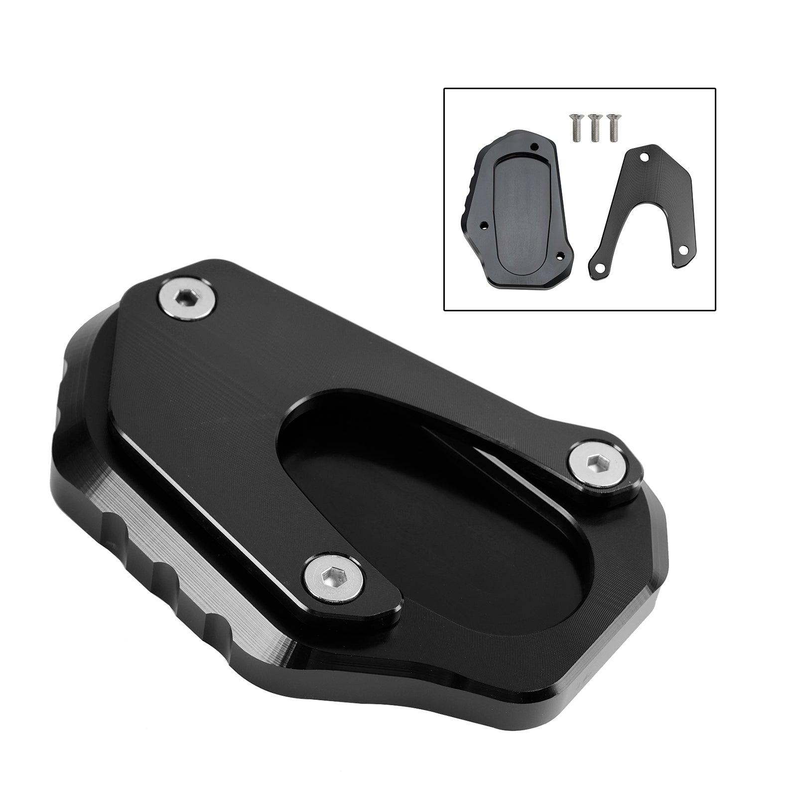 20-23 Suzuki V-Strom DL1050xt Kickstand-Vergrößerungsplattenpad