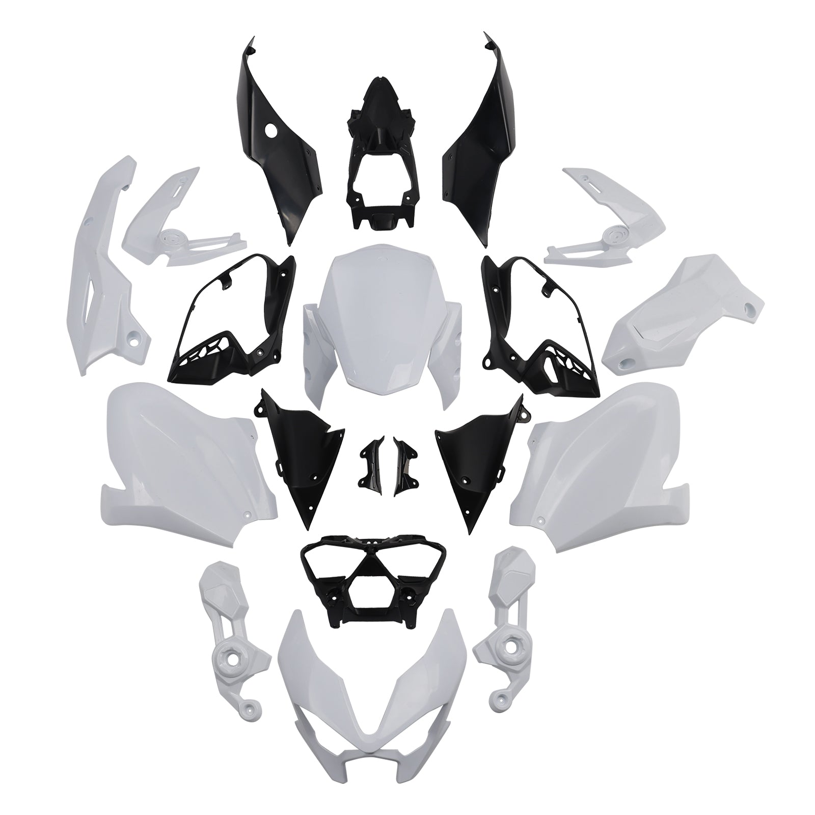 Amotopart 2020-2024 Kawasaki Z900 Unpainted Fairing Kit