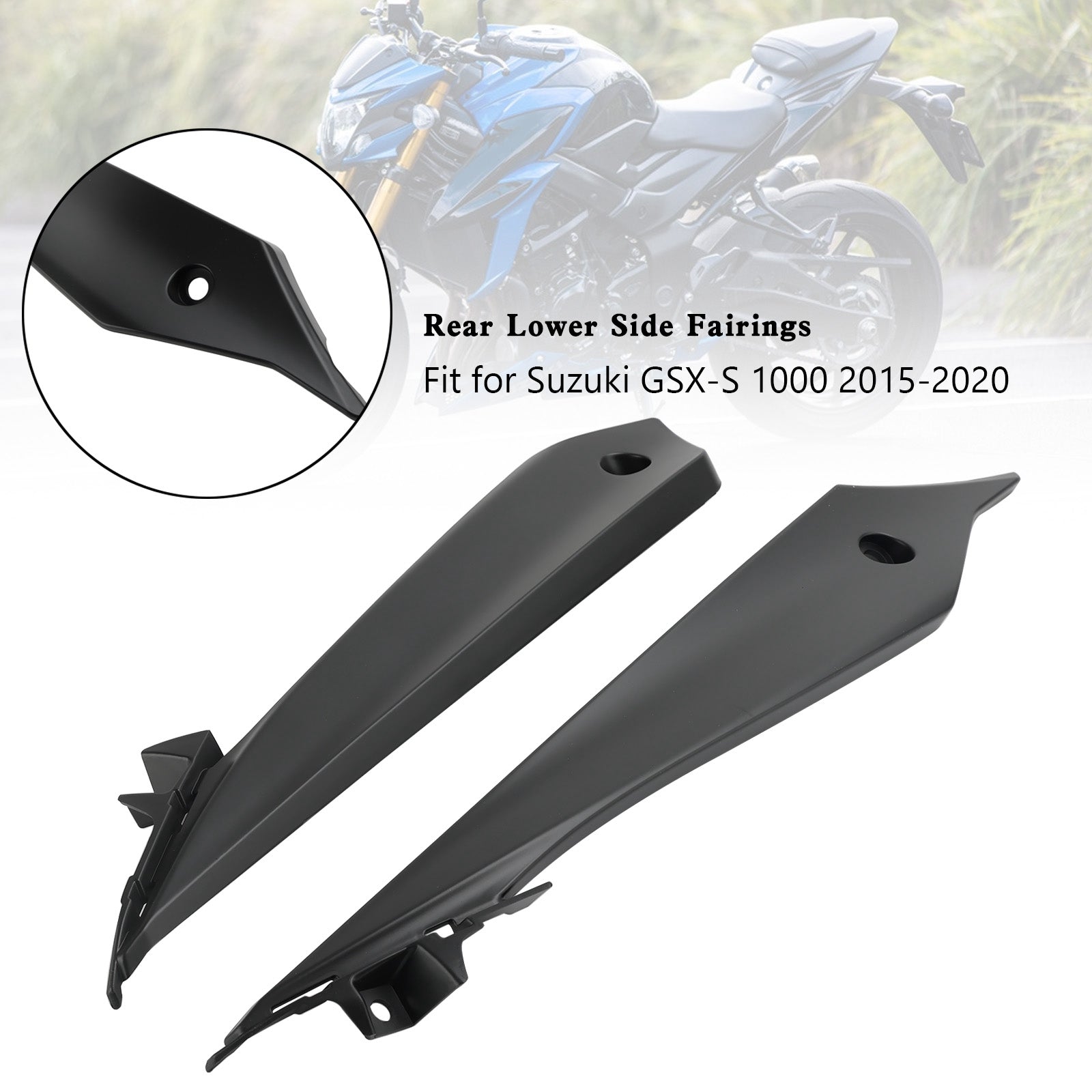 Rear Lower Side Fairings For Suzuki GSX-S 1000 2015-2020