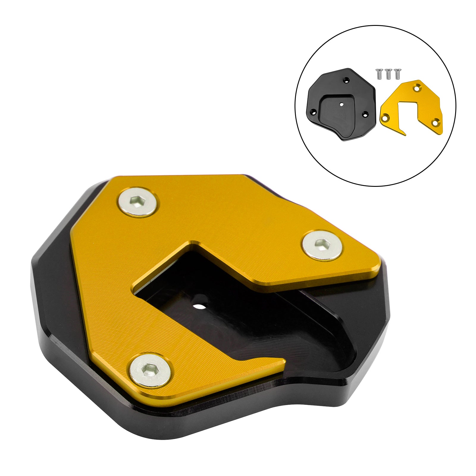 Suzuki GSXR1300R 2008-2020 Kickstand Enlarge Plate Pad