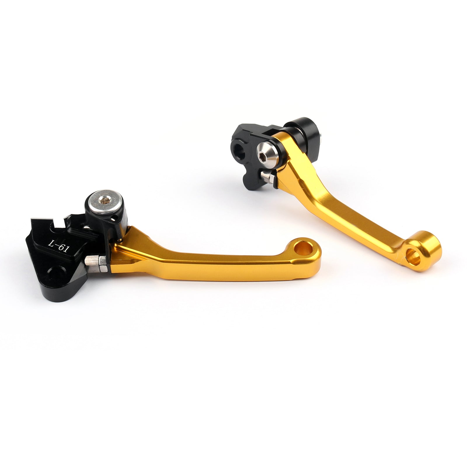 Suzuki RMZ250 2005-2006 Par CNC Dirt Bike Pivot Bremse Koblingsgreb Guld