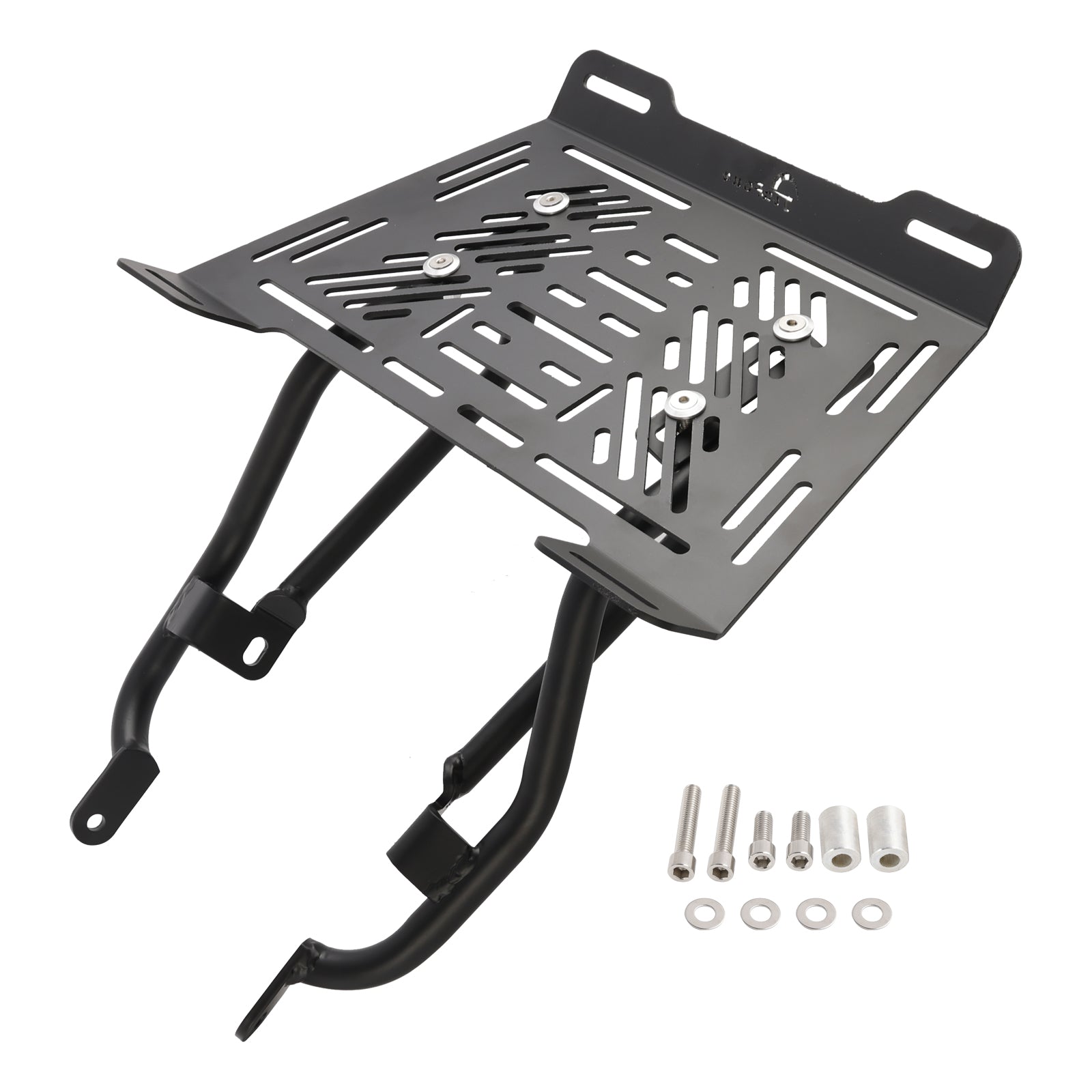 2019-2023 Ducati Hypermotard 950 traseiro, rack traseiro de bagagem de bagagem preto