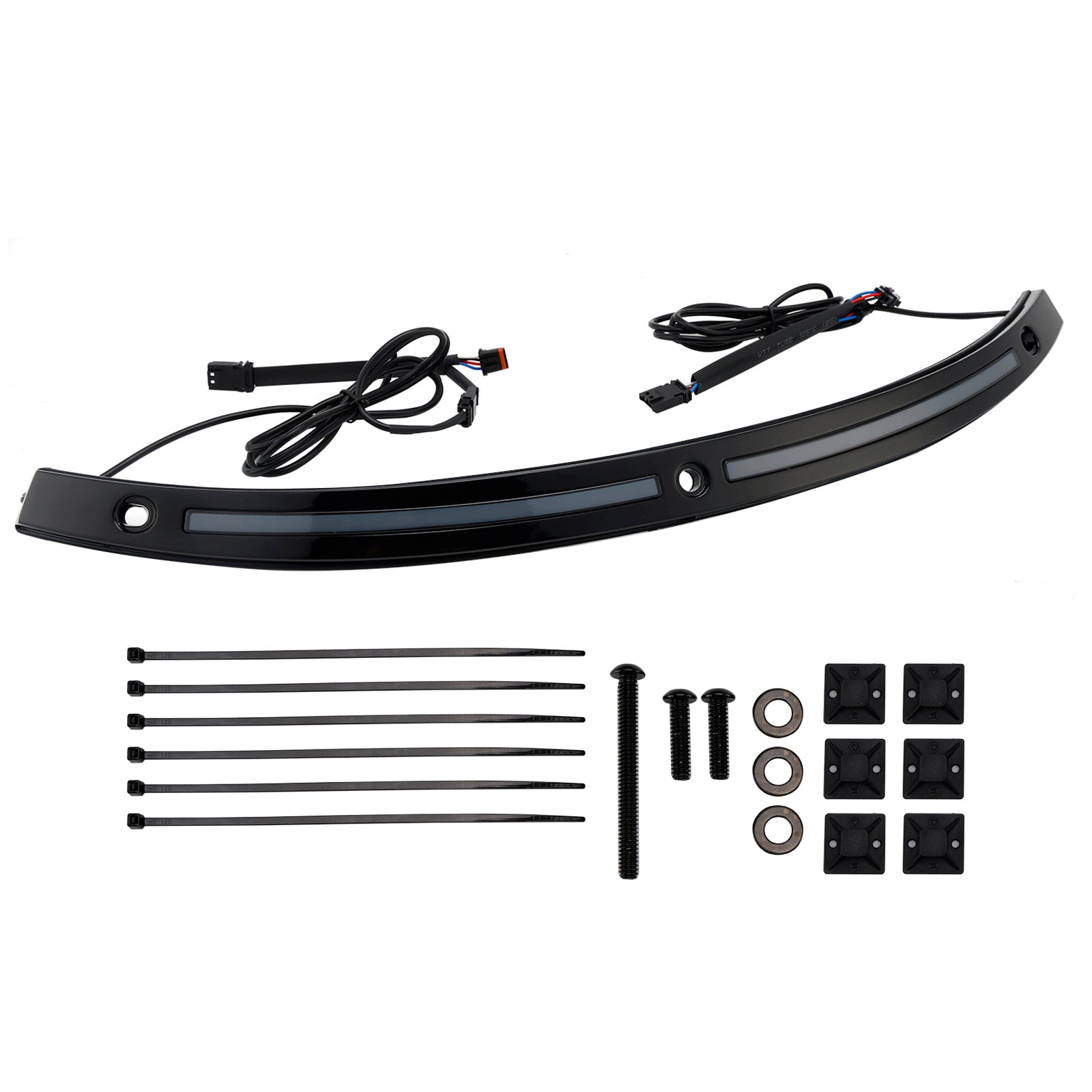 2014+ Touring Electra Glide LED Running Turn Signal Light Windshield Trim