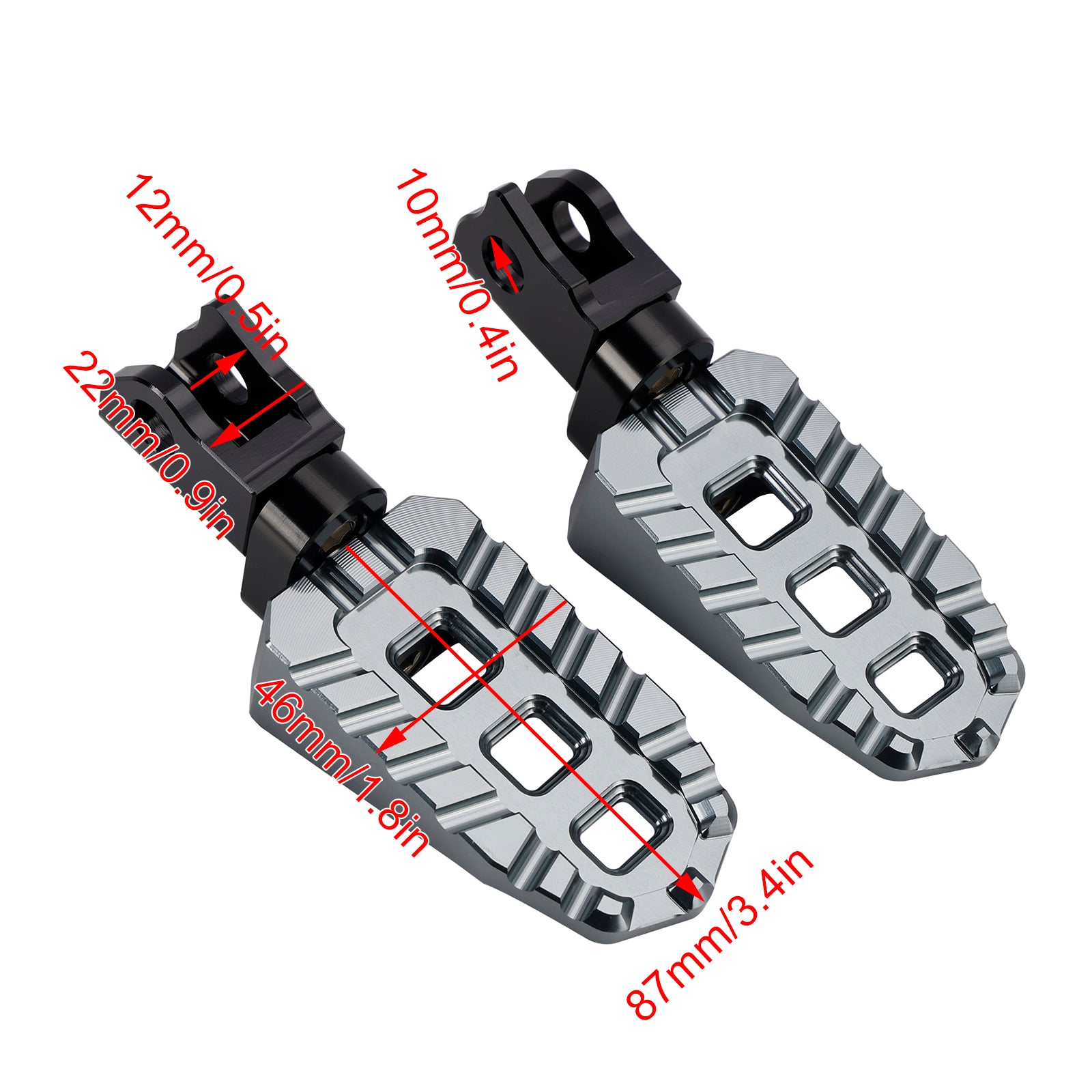 2020-2024 KAWASAKI KLX230S KLX230R Footrests Footrests Foot Pegs