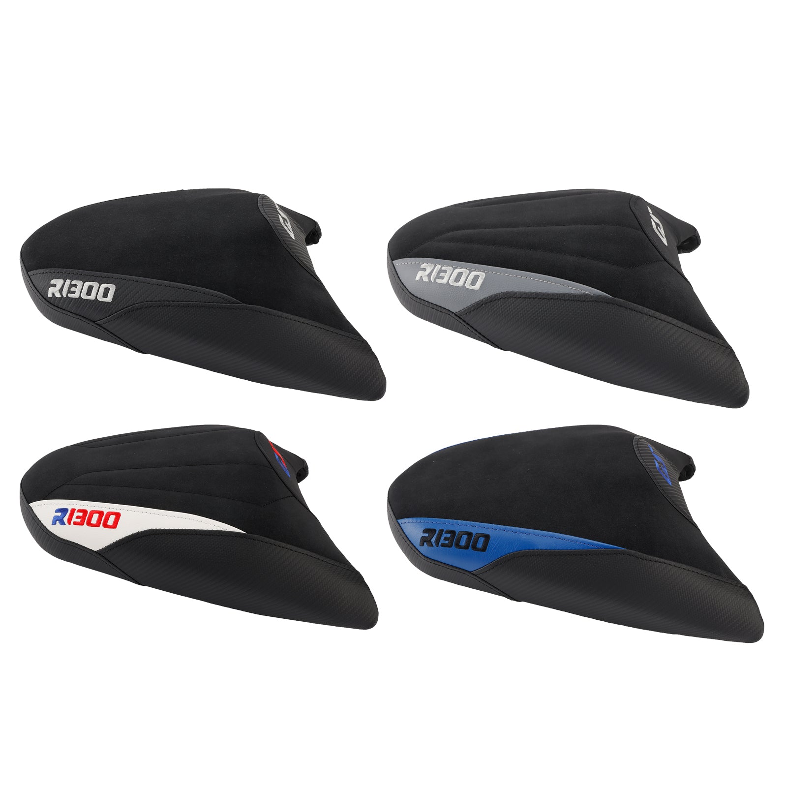 BMW R1300GS R 1300 GS 24-25 WIT ACHTER PASSENGER STAIN PILLION Saddle platblauw