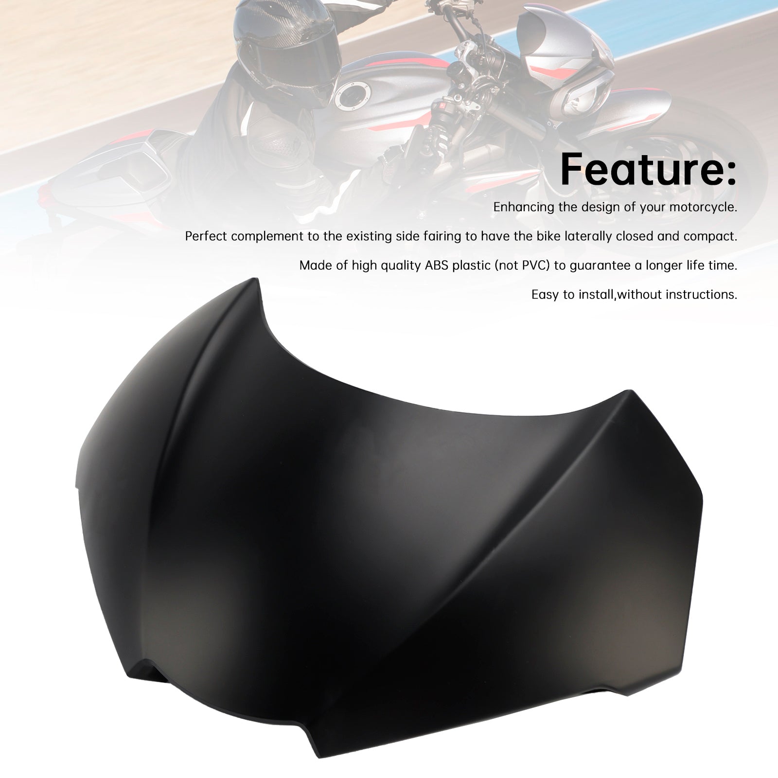2020-2022 Street Triple 765 R/RS Front Nose Headlight Cover Fairing