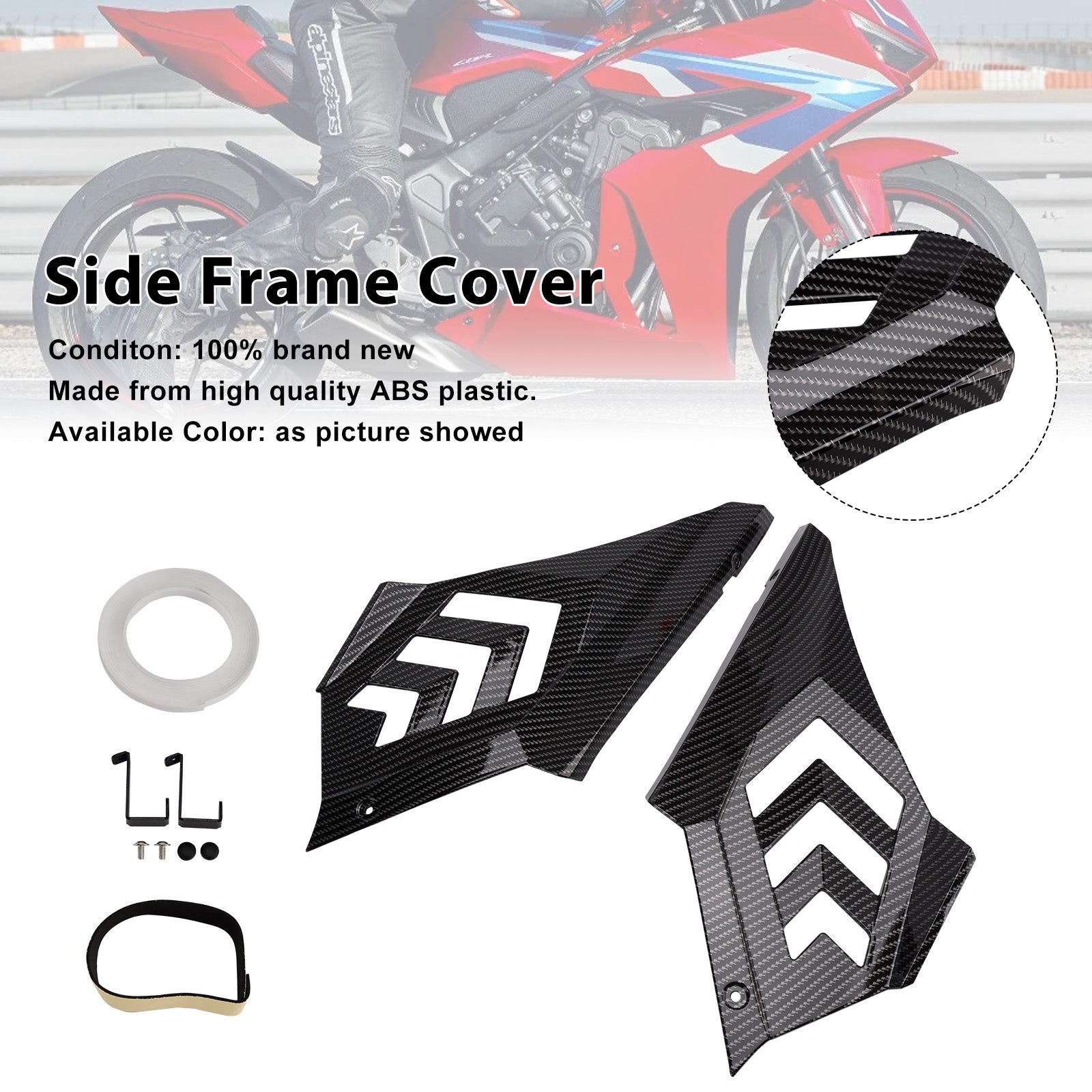 2024-2025 Honda CBR650R Side Frame Panel Protector Fairings Cover