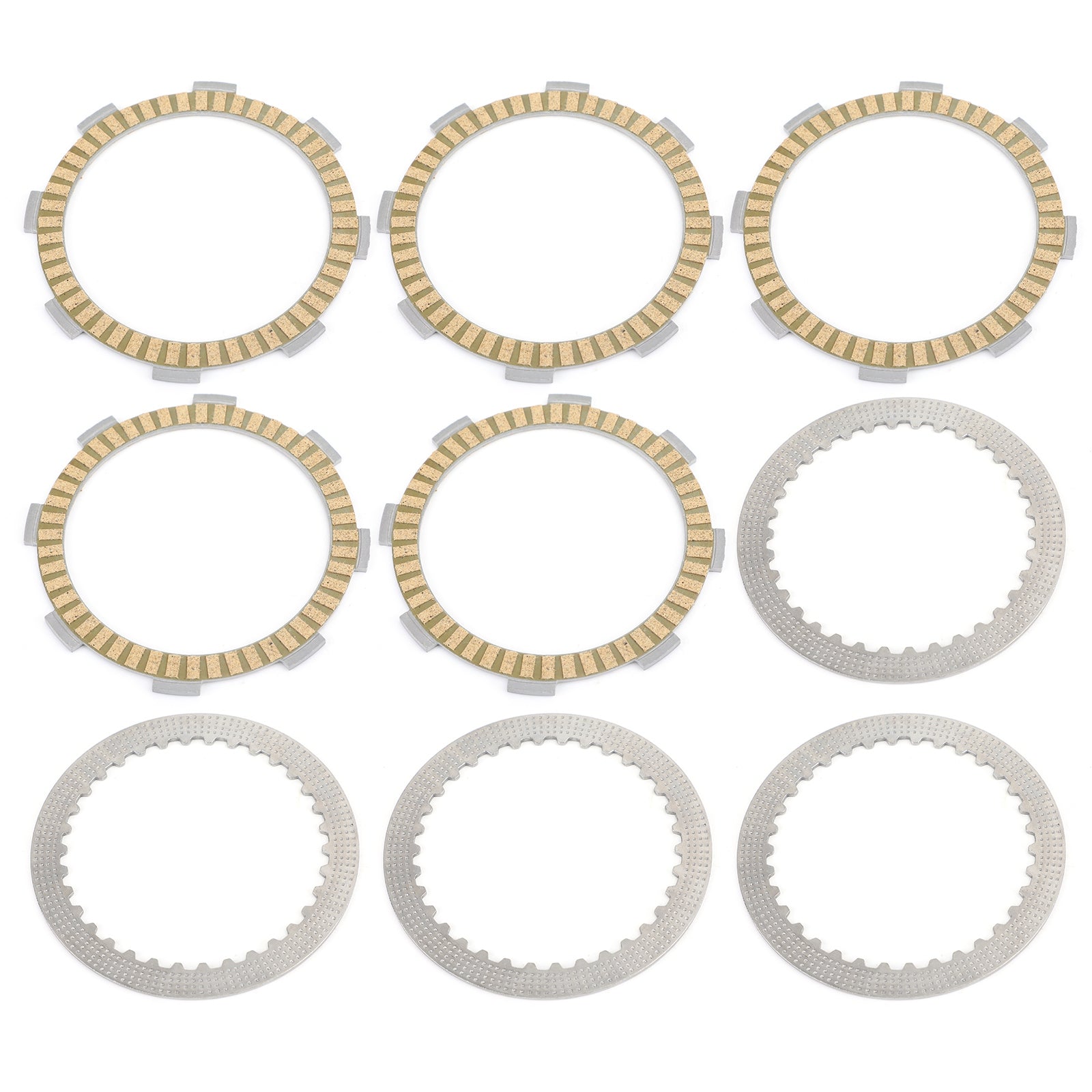 Clutch Kit Steel & Friction Plates for Kawasaki KLF KLT 185 KMX125 200 1985-2002