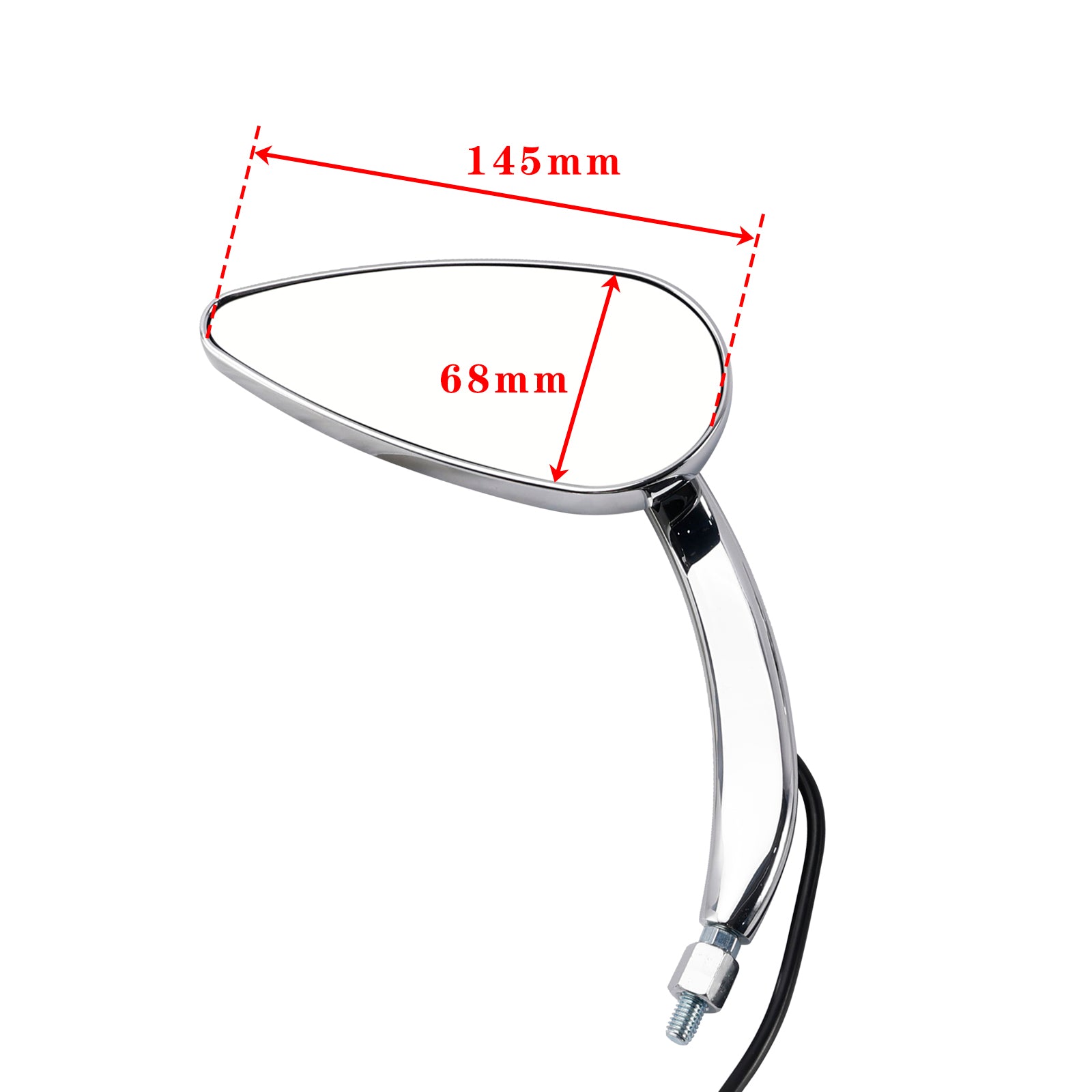 Sportster XL 1200 883 1990-up Chrome Custom Dynamics LED TOND SIGNÁLNÍ ZRUS