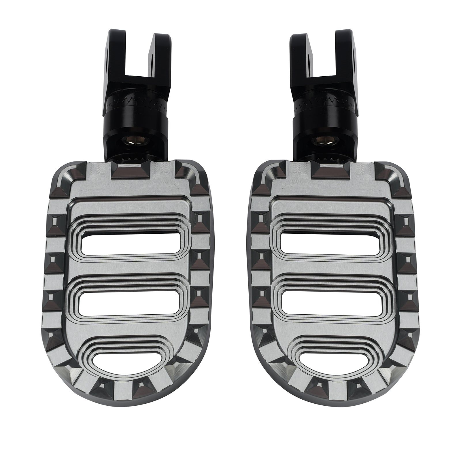 2016-2025 Honda NC750X NC750S Front Footrests Foot Pegs Gray