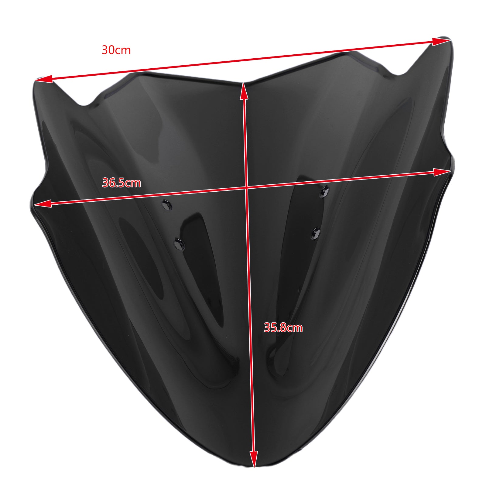 12-16 Kawasaki ER6N ER-6N Windschutzscheibe Windschutzscheibe Protektor