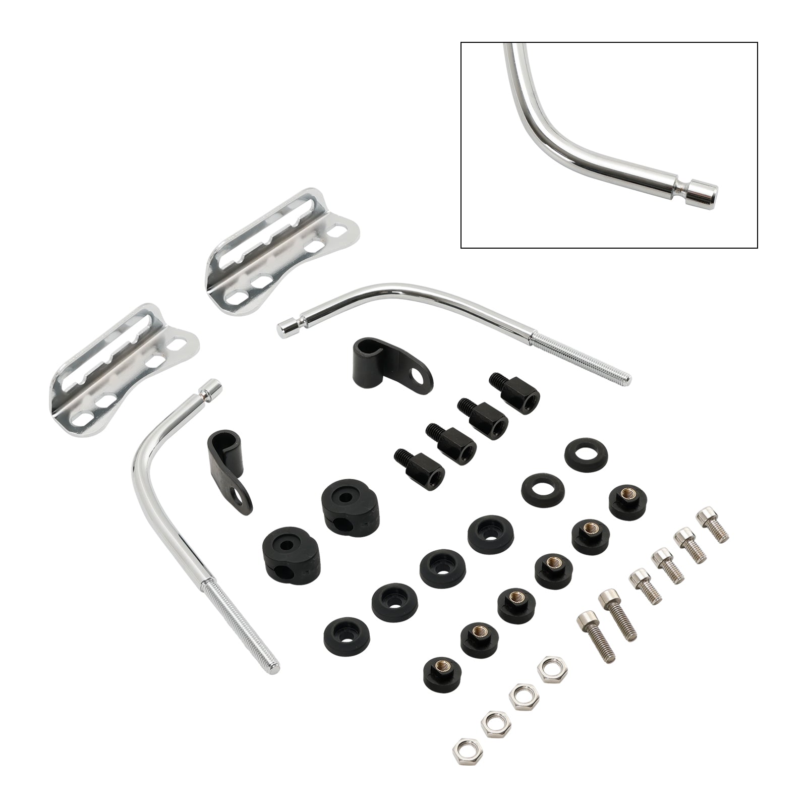 Voorruitbevestiging Bracket Universal Motorcycle Retro Cafe Racer Headlight