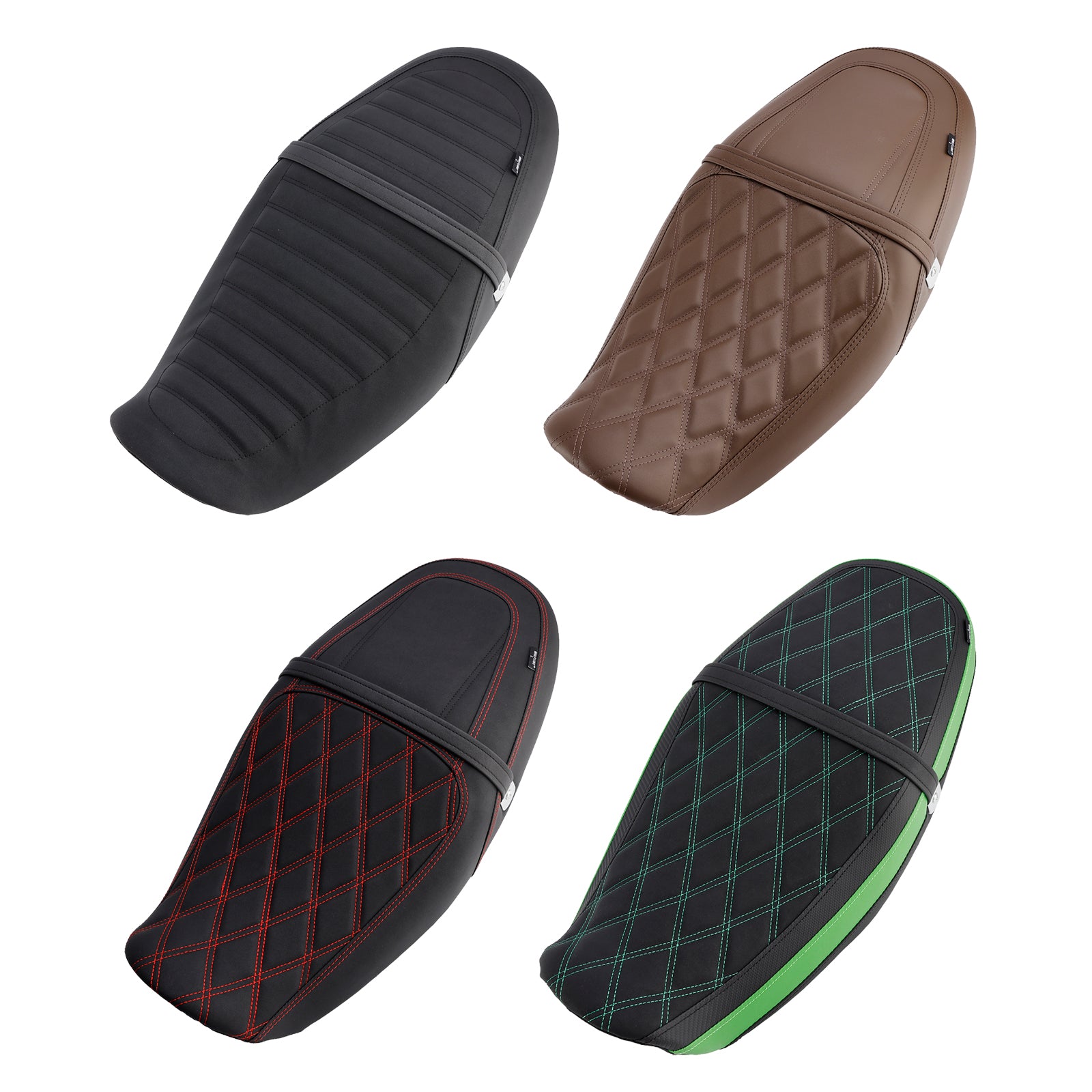 18-24 Kawasaki Ninja Z900Rs Replace Front Rear Driver Passenger Seat White Red