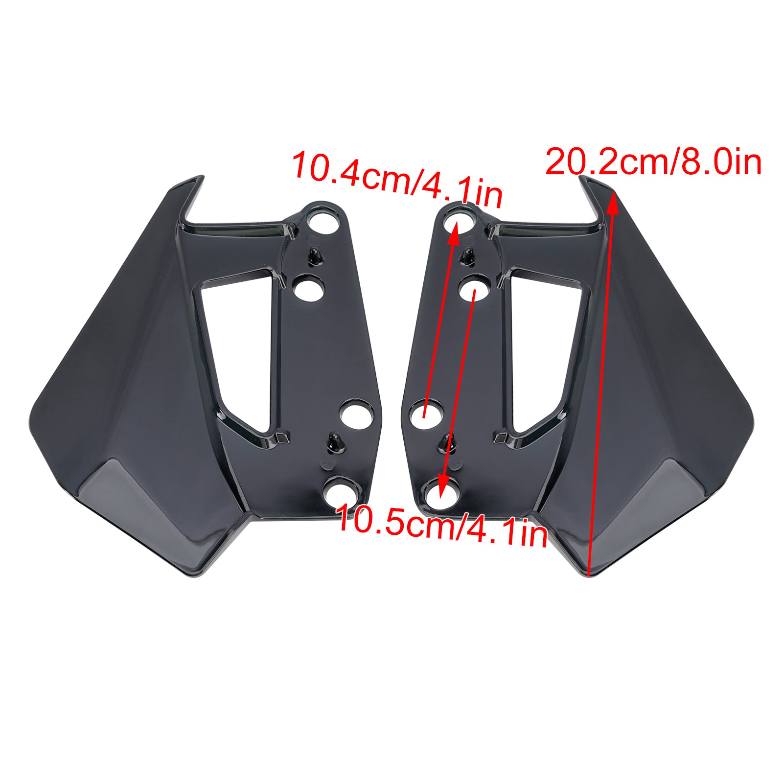 BMW R1300GS 2024-2025 Luftabweiser-Seitenabdeckungsschild