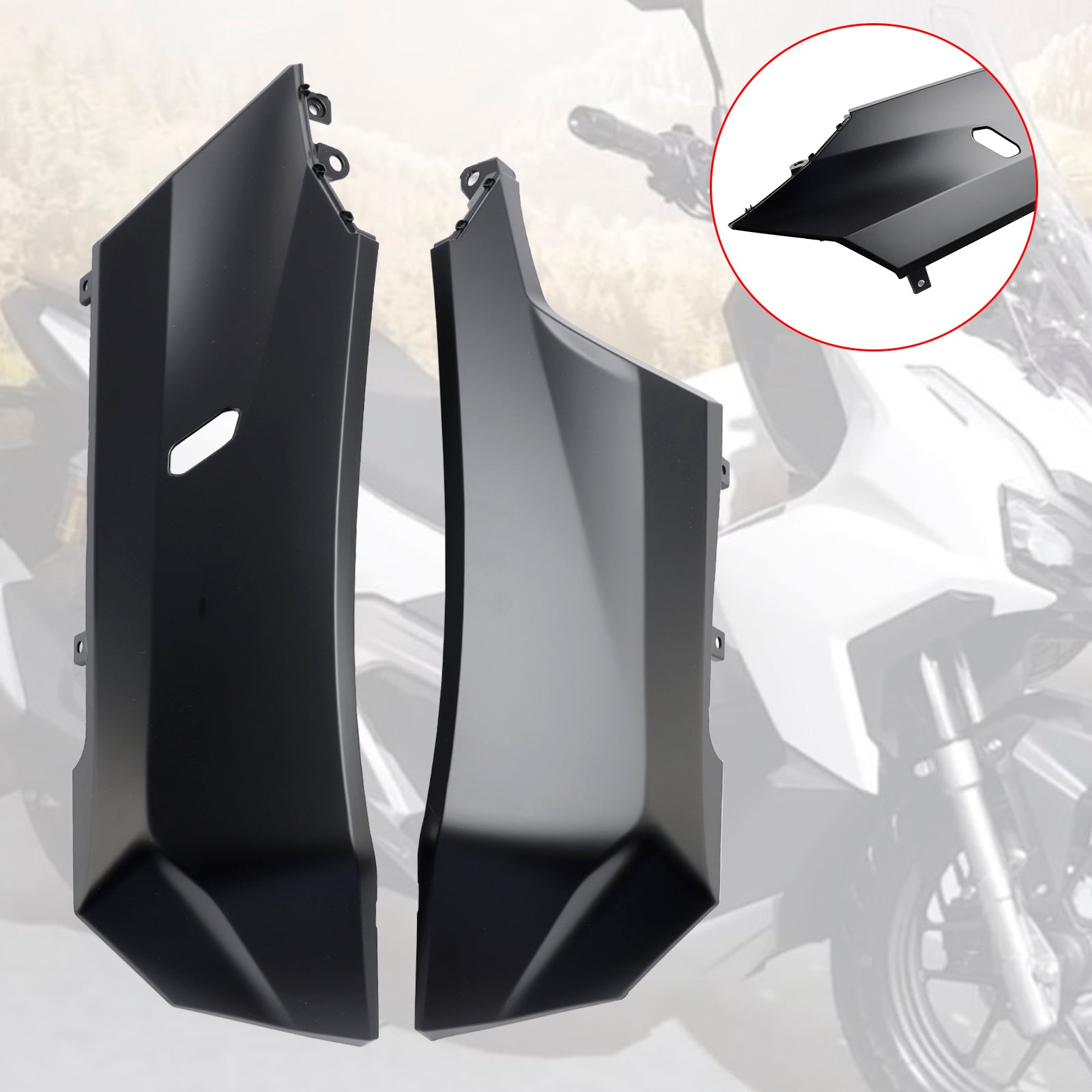 23-24 Honda Adv 160 Side Pedal Cover Panel Fairing Cowl