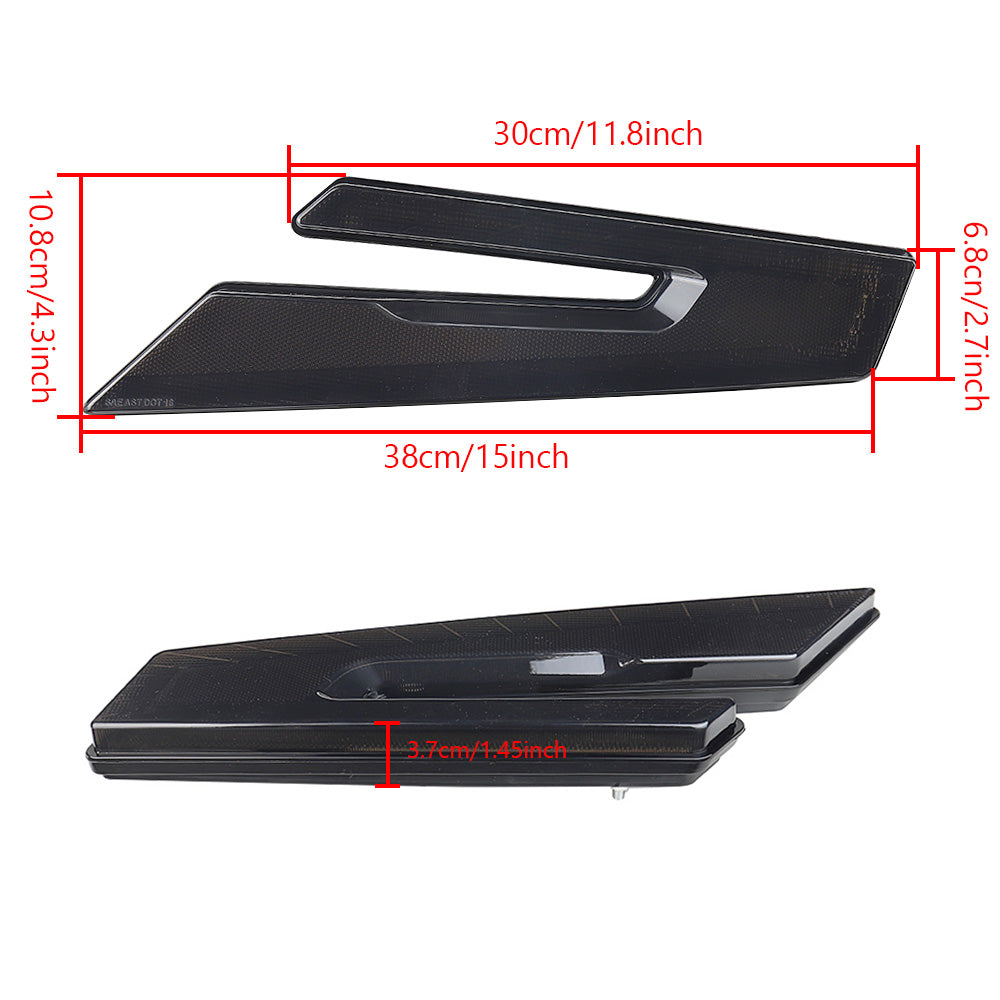 2020-2023 Polaris RZR Pro XP XP4 UTV LED Heckbremsbleche Leuchte