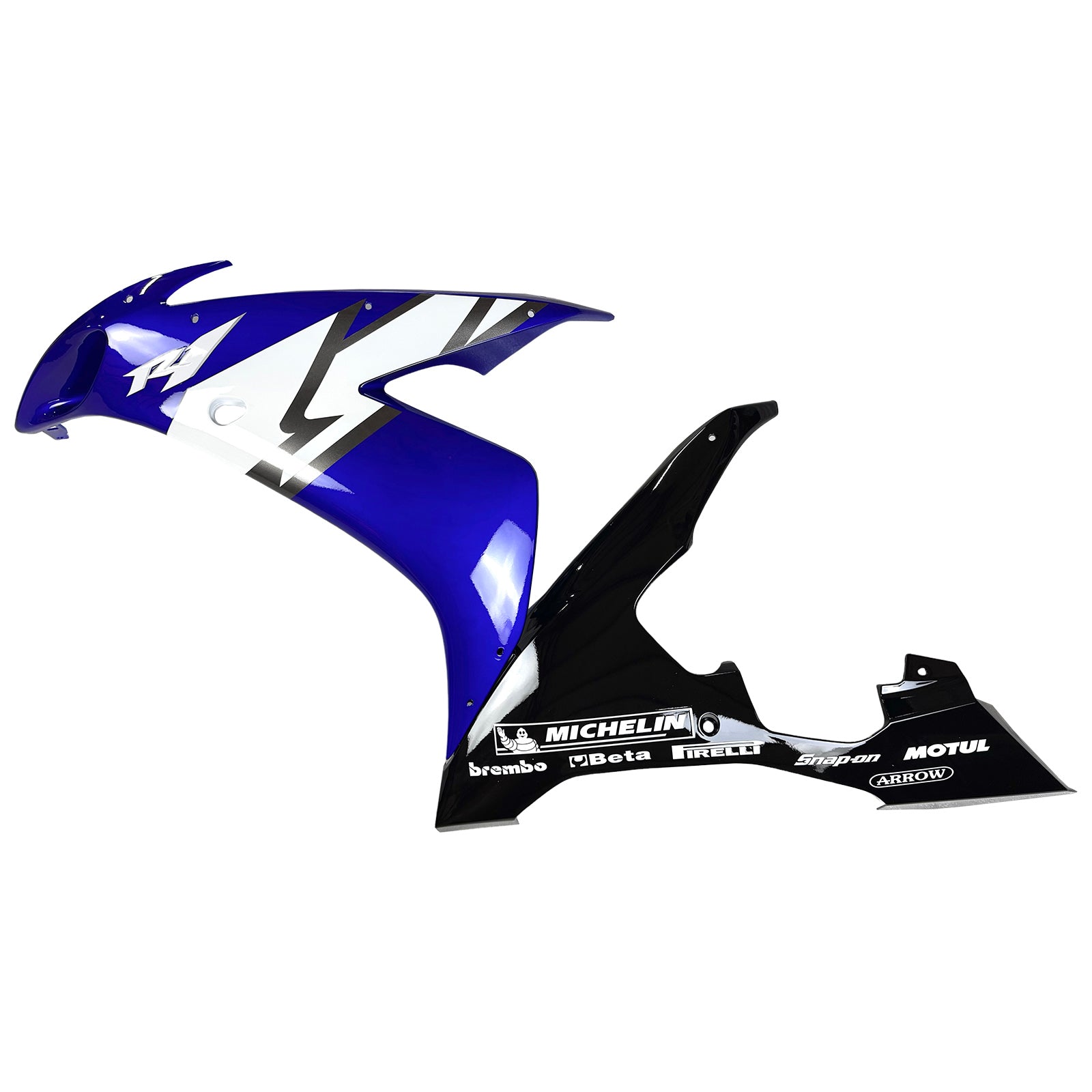 Amotopart 2004-2006 Yamaha YZF 1000 R1 Blue White Black Fairing Kit