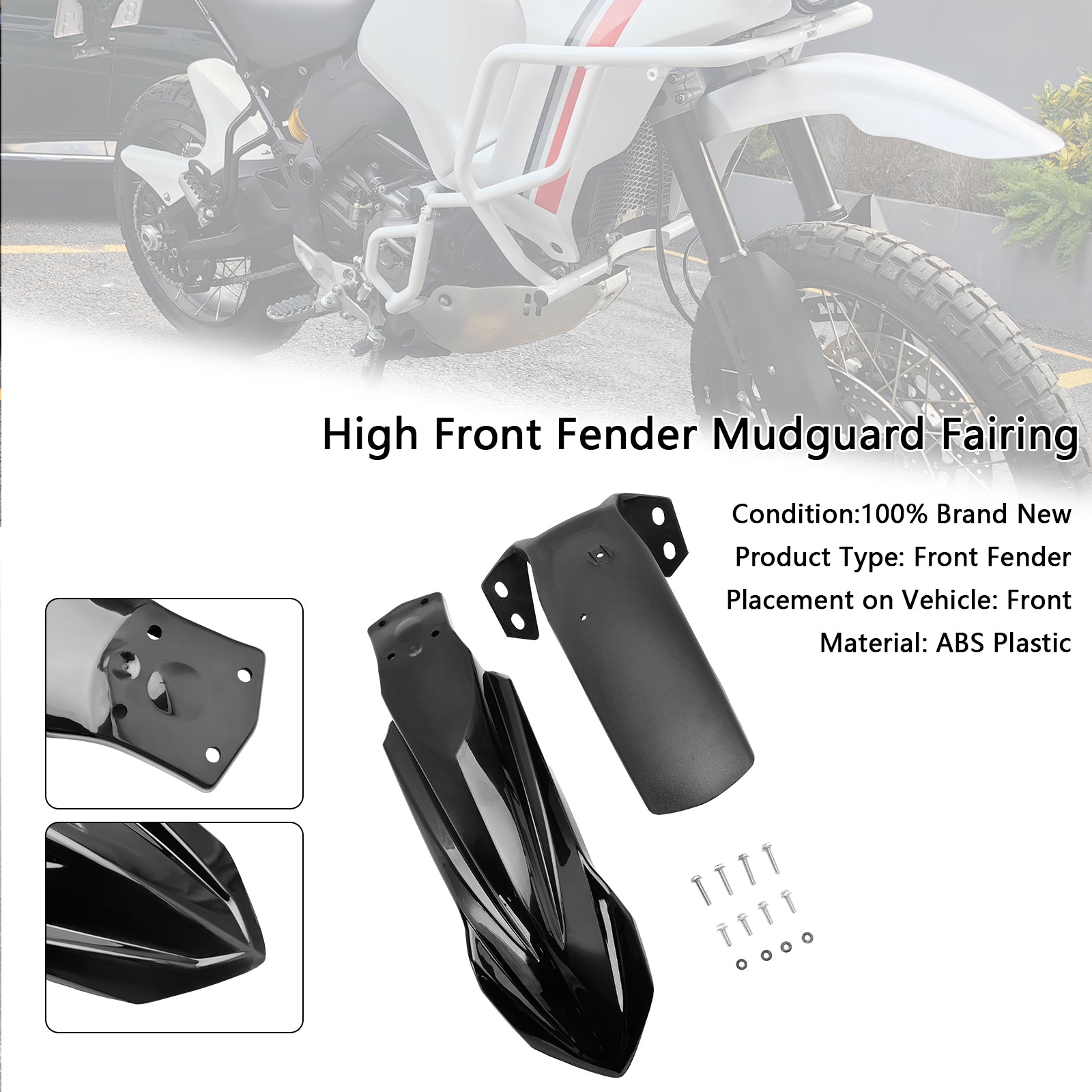 2019-2024 Yamaha Tenere 700 High Front Fender Bagguard Rairing