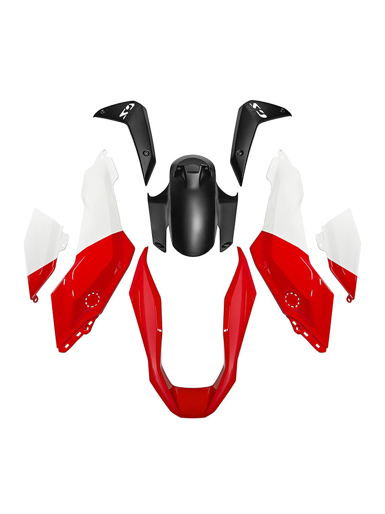 Amotopart 2024-2025 BMW R1300GS Red White Black Fairing Kit