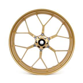 Front + Rear Wheel Rims Fit for Honda CBR 1000 RR SC59 2008 - 2016 Gold