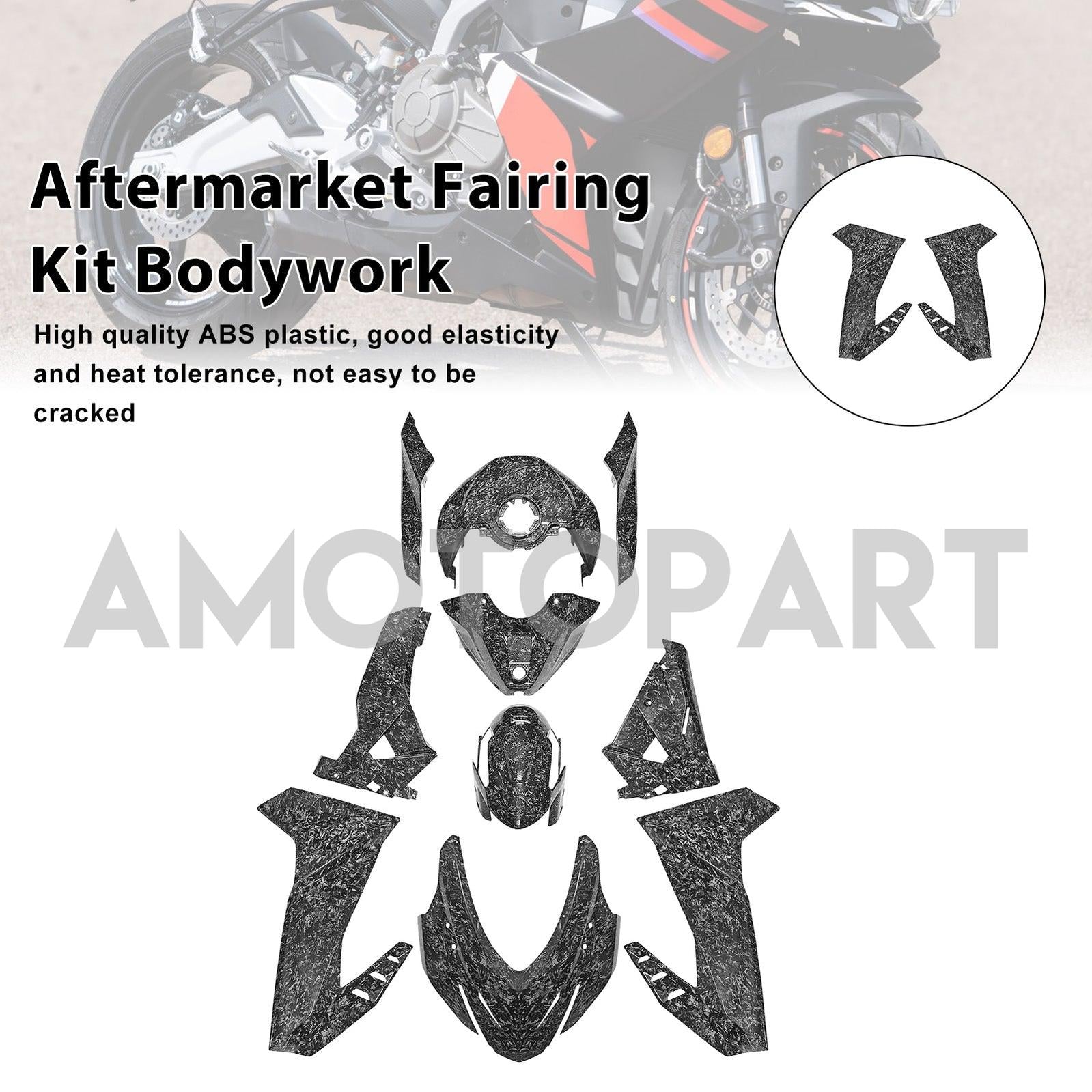 Amotopart 2024-2025 Aprilia RS457 Collection Fairing Kit