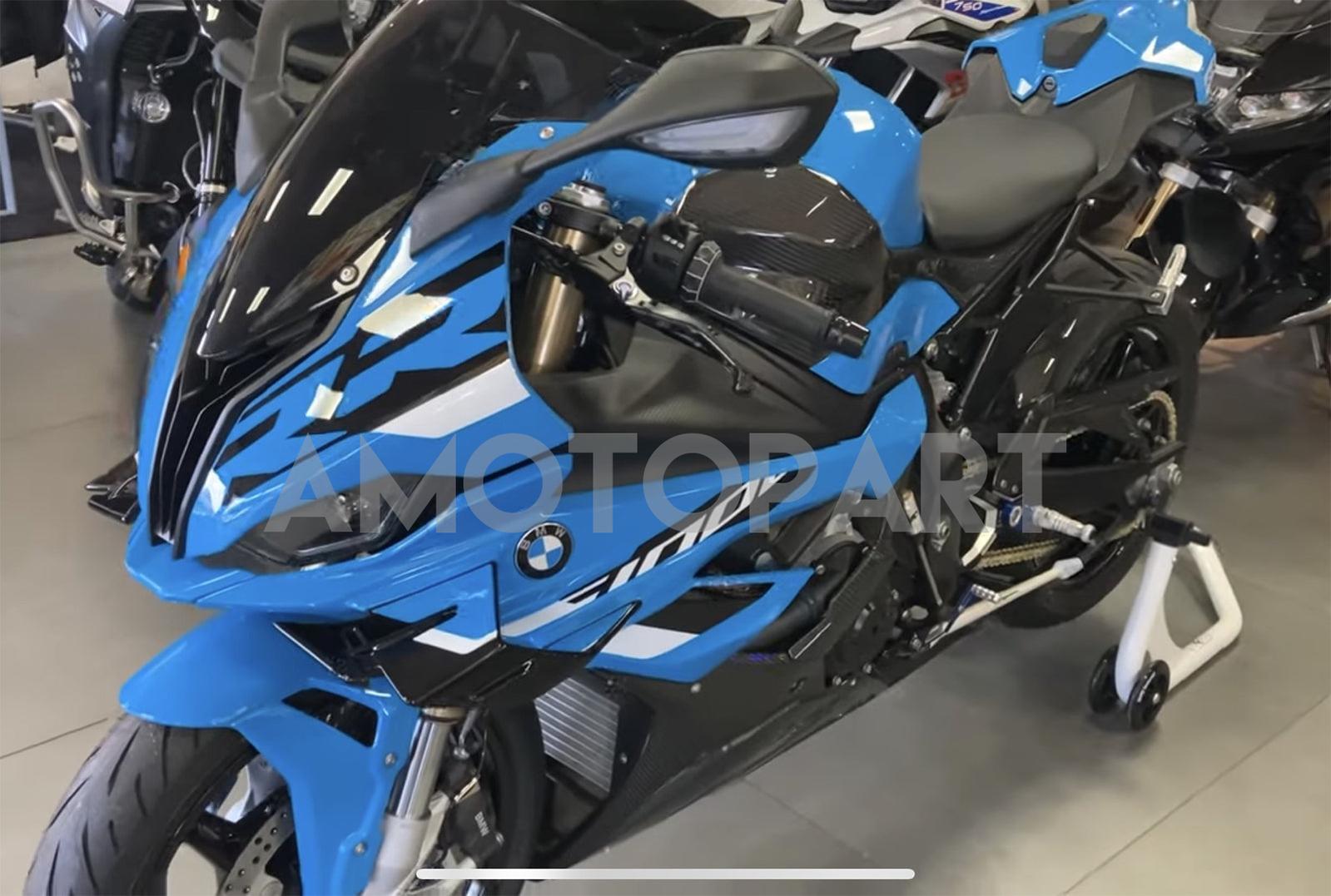 Amotopart 2023-2024 BMW S1000RR Blue Black Fairing Kit