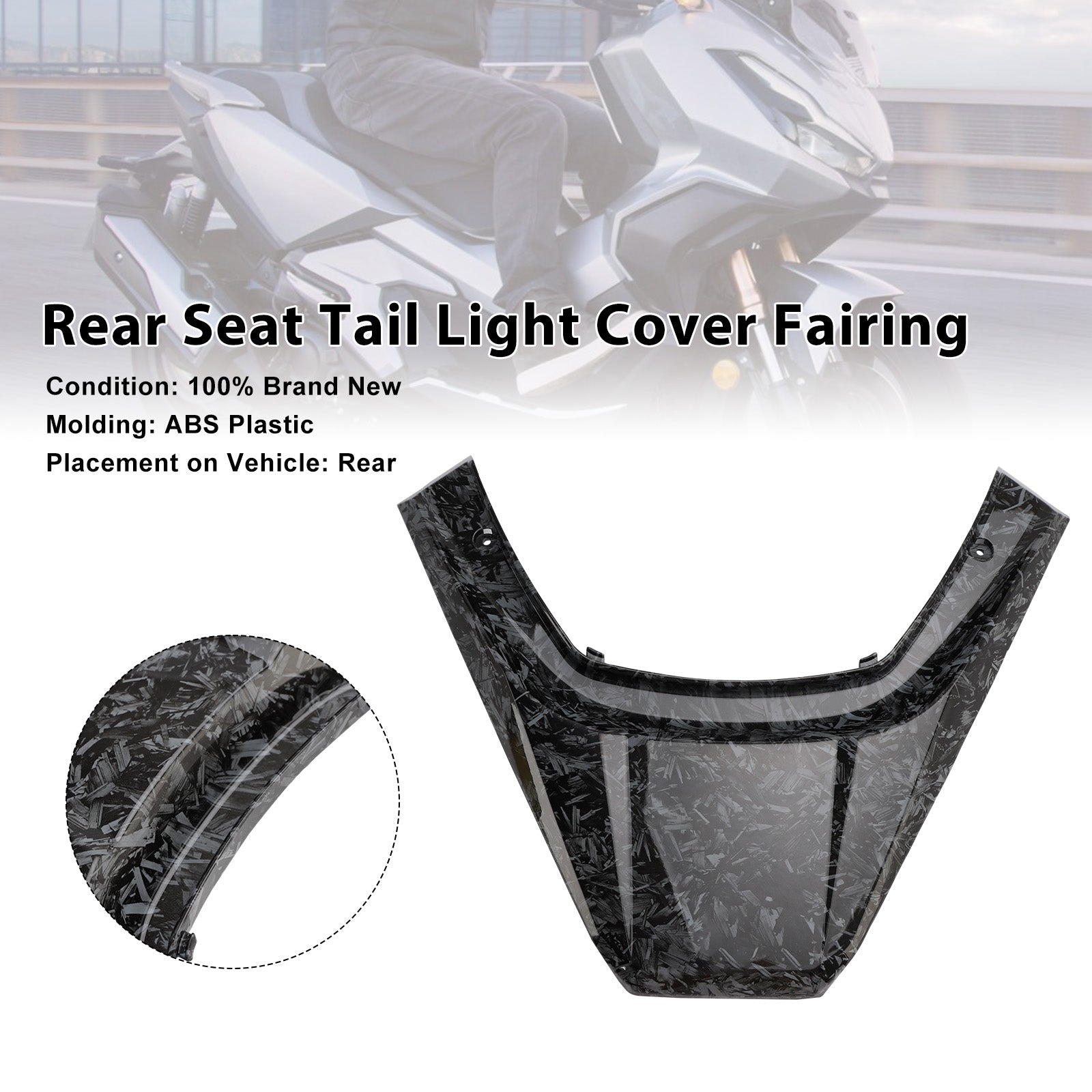 Honda ADV 350 2022-2025 Rear Seat Tail Light Cover Fairing