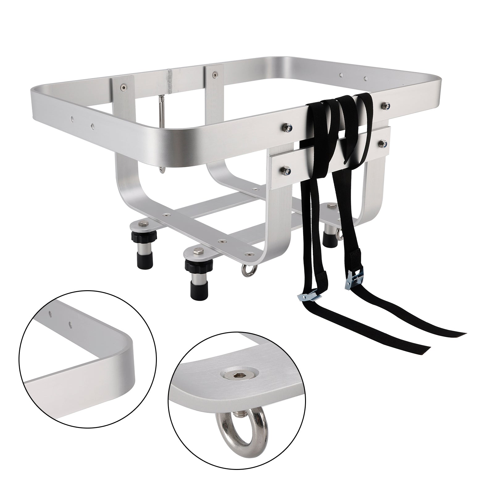 Sea Doo Atv Pwc Utv Universal Cargo Mounts Rack Storage Cooler Bracket