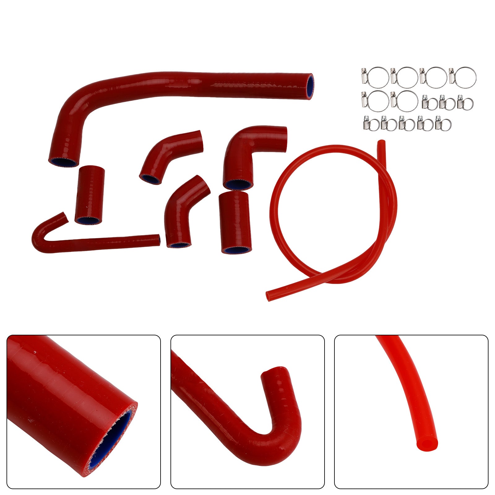 2020-2025 Ducati Streetfighter V4 V4S Silicone Radiator coolant Hose