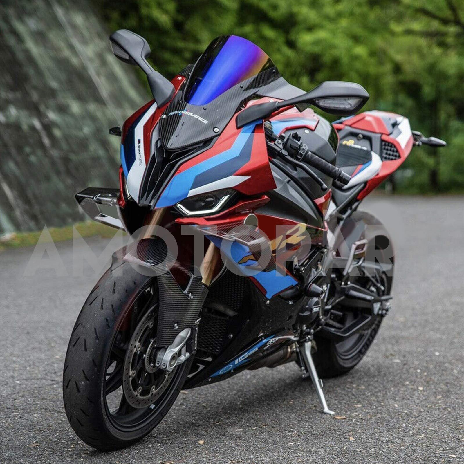 Amotopart 2019-2022 BMW S1000RR M1000RR Black Red Blue Fairing Kit